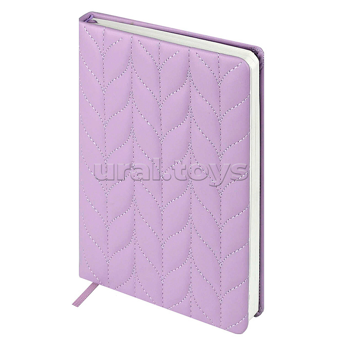 Ежедневник недатированный Escalada, #От-кутюр, А5, 164 л., Лайка металлик сиреневый