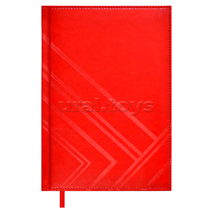 Ежедневник недатированный Escalada, #Илон Маск, А5, 160 л., Сариф эконом красный