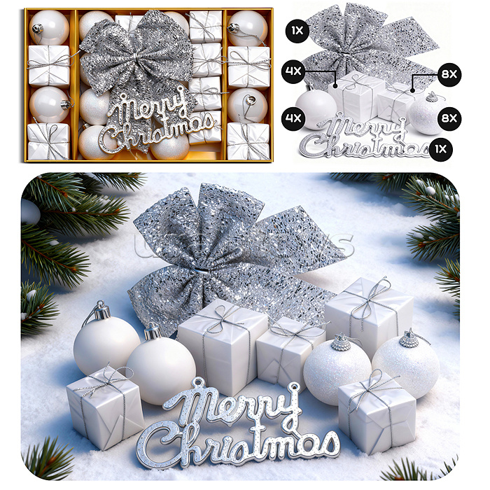 Набор новогодних украшений