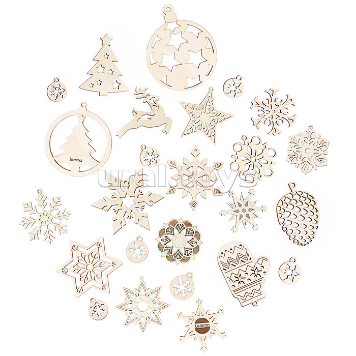 Набор новогодних украшений