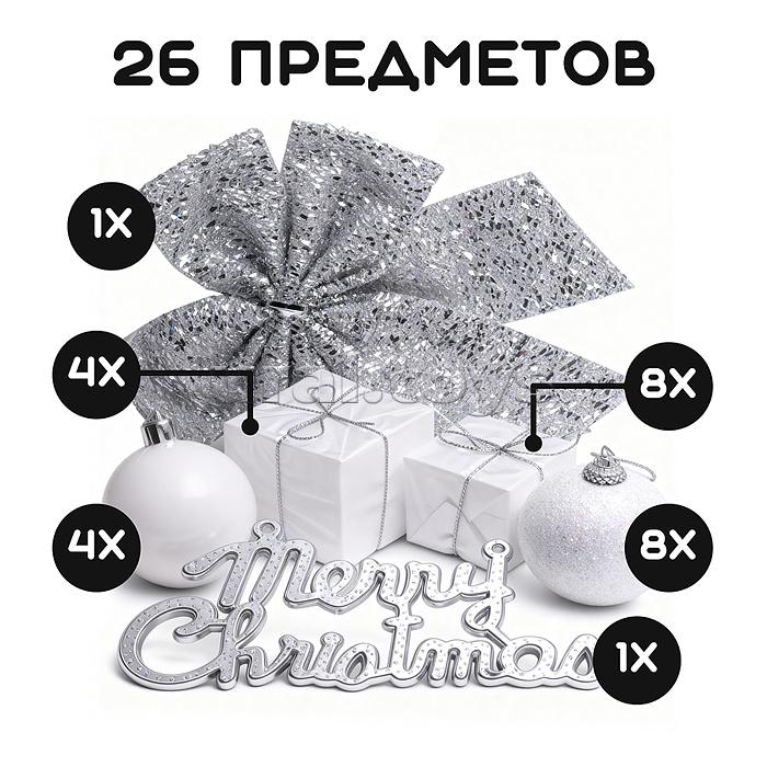 Набор новогодних украшений