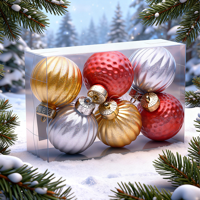 Набор новогодних украшений