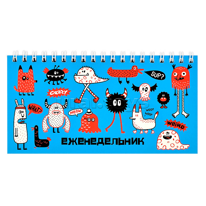 Еженедельник недатированный 64л.