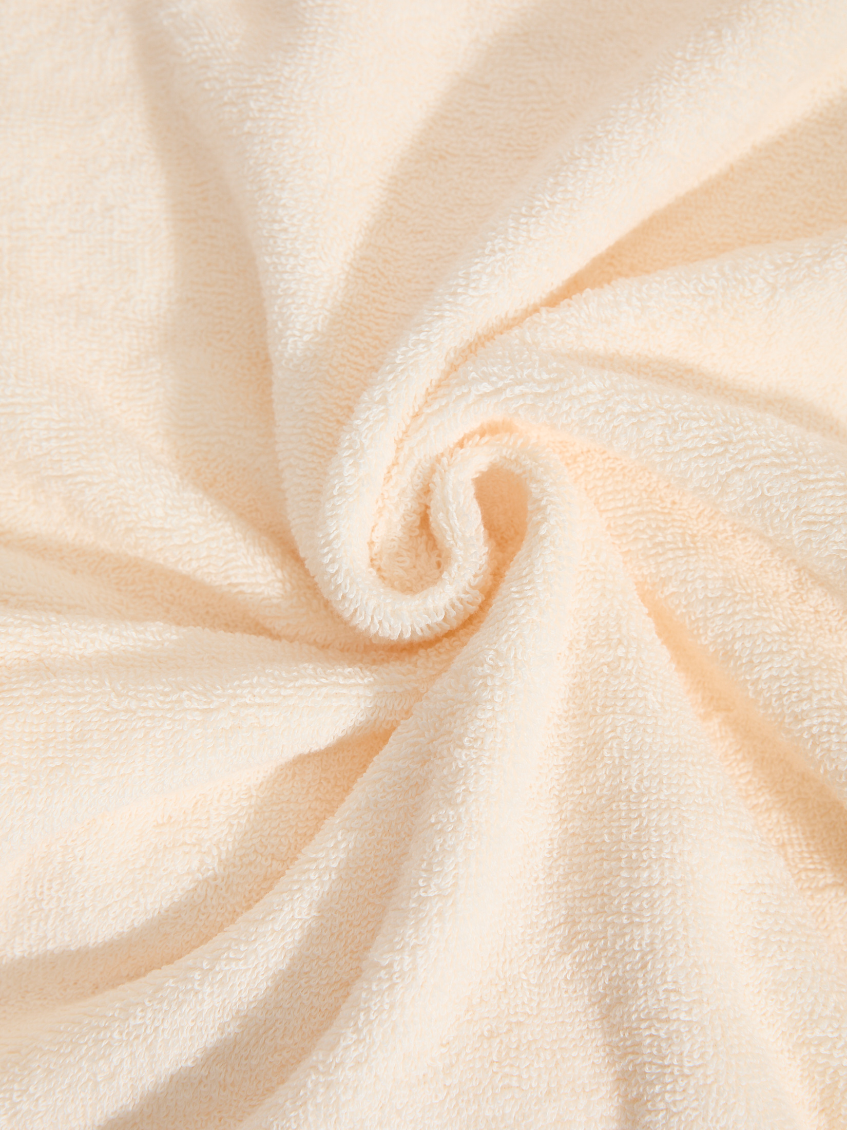 Махровое полотенце-покрывало 100x180 MAISON DAVID 4691279, молочно-бежевый