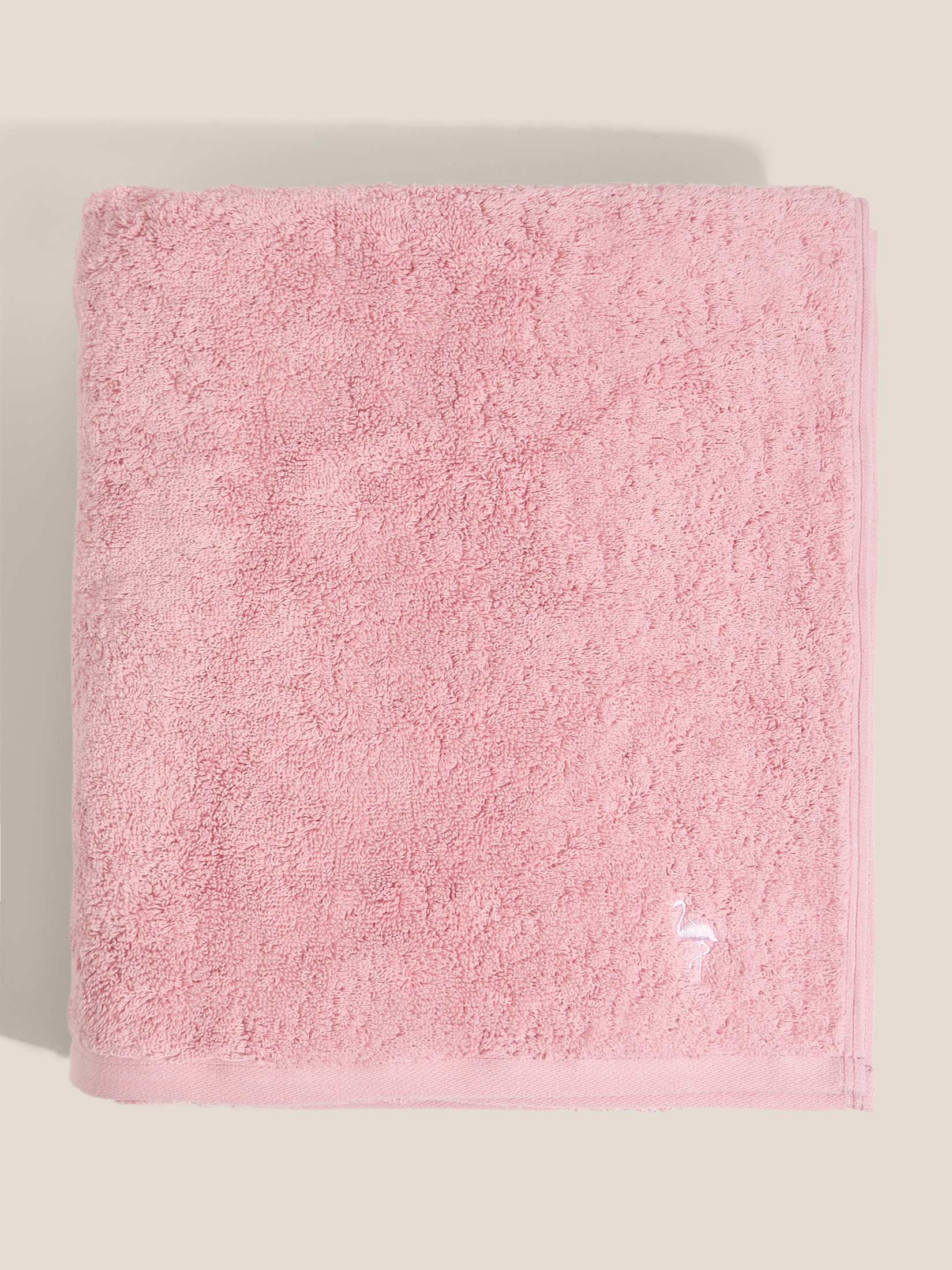 Махровое банное полотенце 100x150 MAISON DAVID 4692314, пыльно-розовый