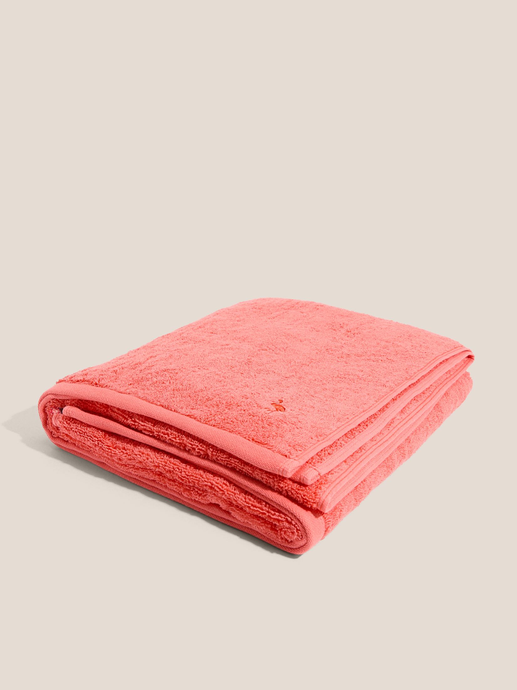 Махровое банное полотенце 100x150 MAISON DAVID 4692149, коралловый