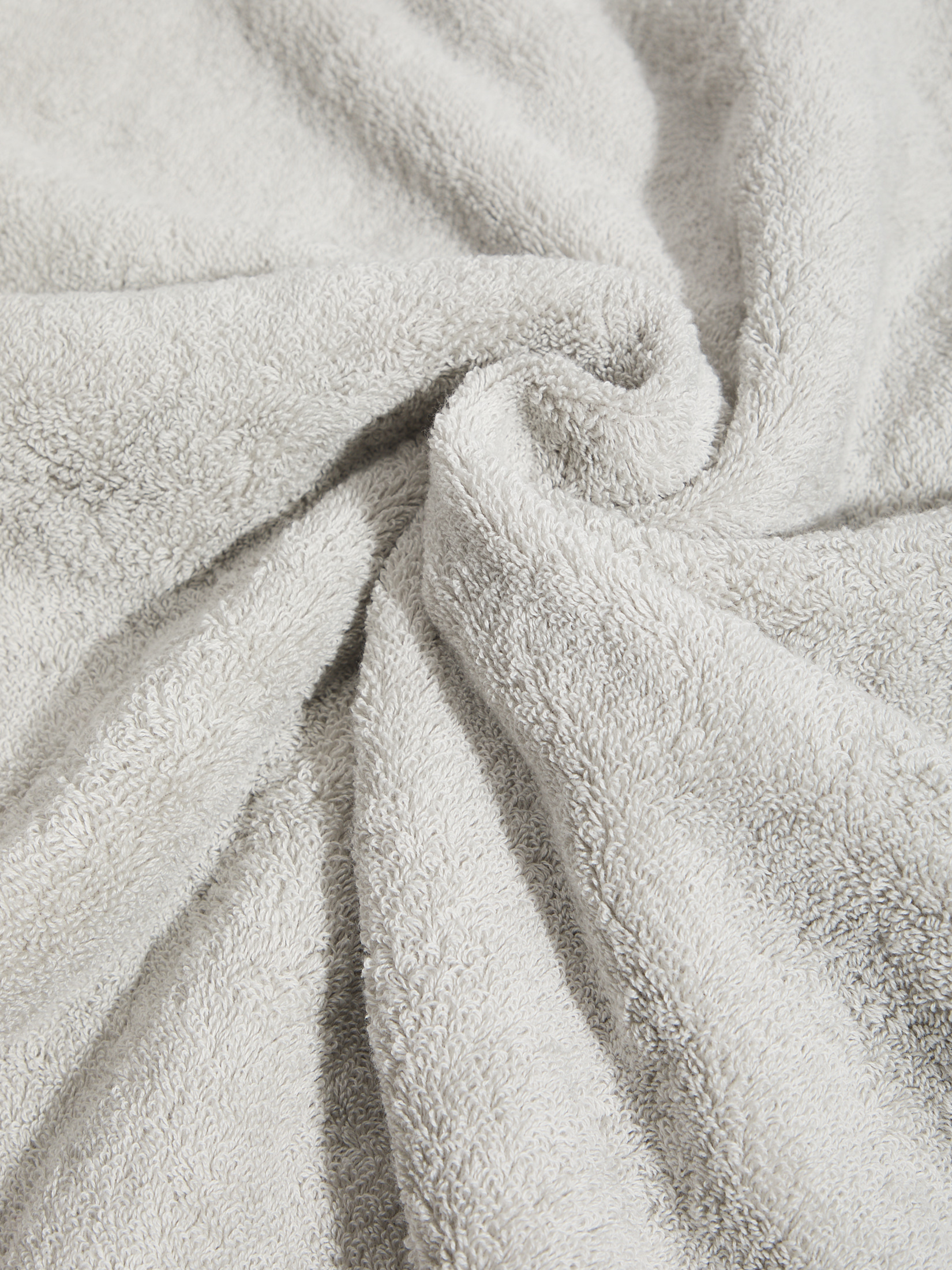 Махровое полотенце-покрывало 100x180 MAISON DAVID 4692370, зеленовато-серый