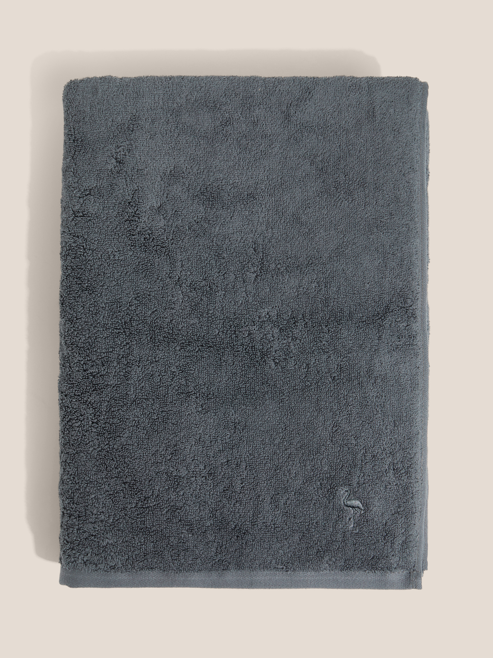 Махровое полотенце-покрывало 100x180 MAISON DAVID 4692350, графитовый