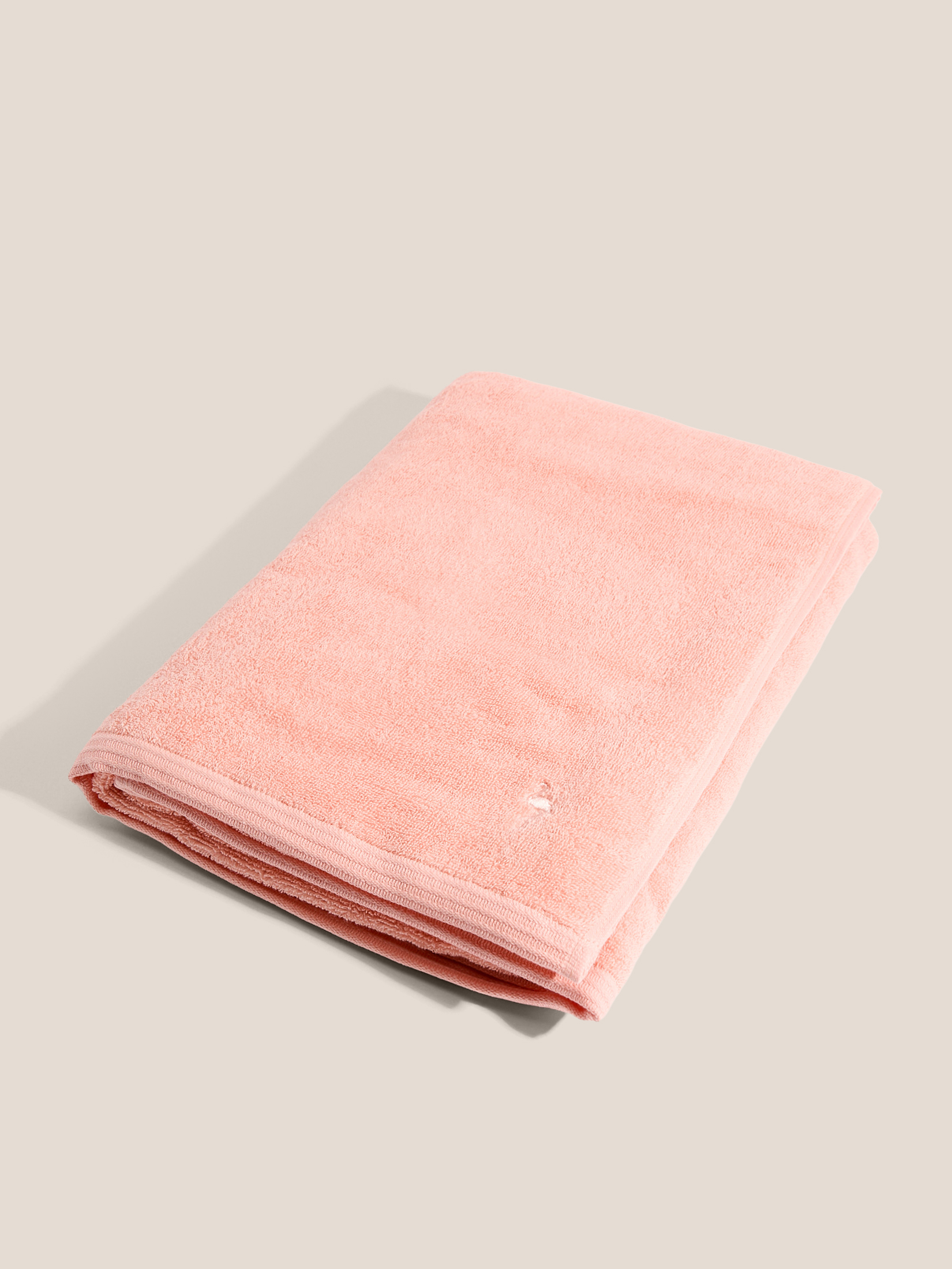 Махровое полотенце-покрывало 100x180 MAISON DAVID 4691316, персиковый