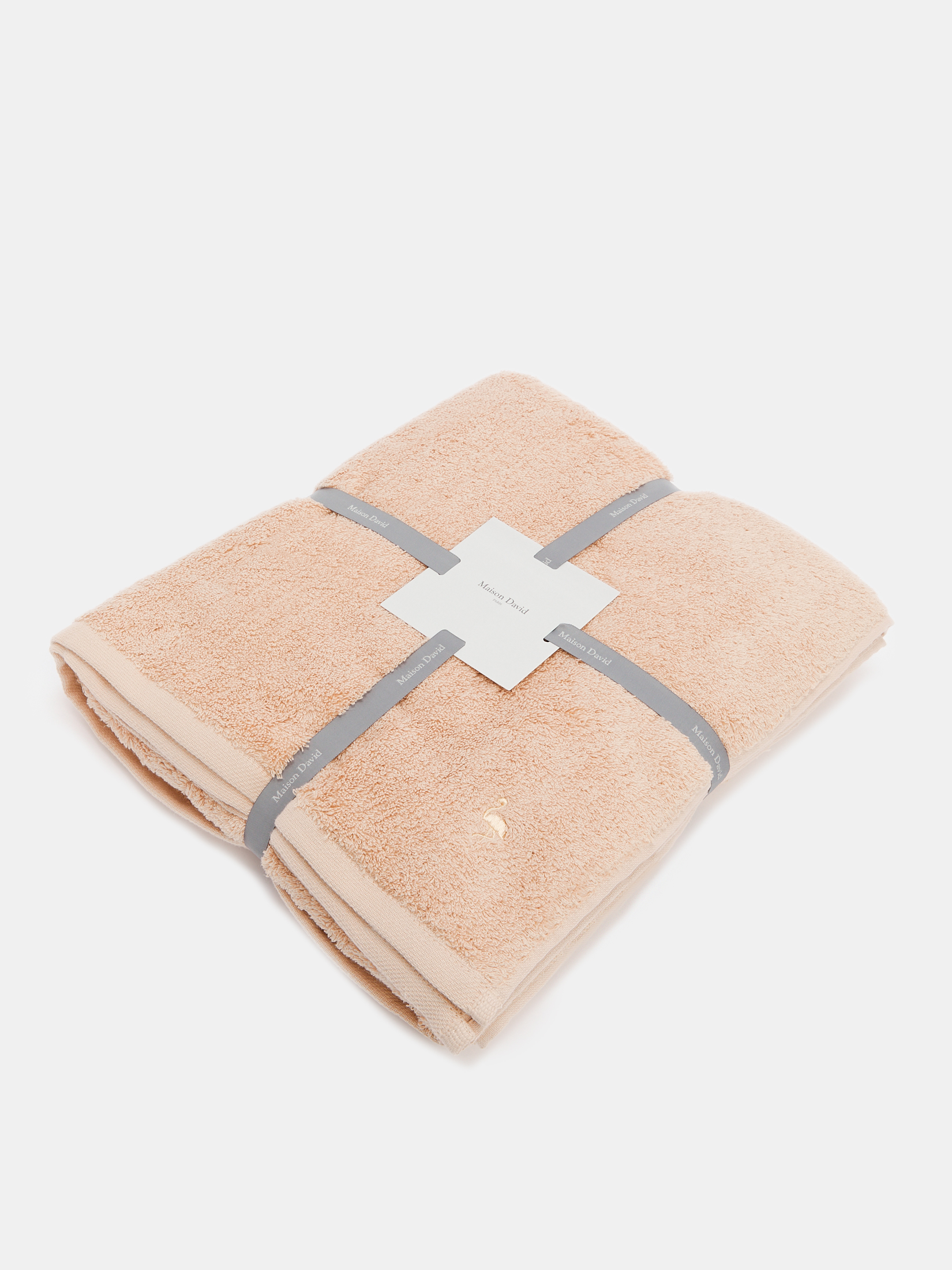 Махровое банное полотенце 100x150 MAISON DAVID 4285156, бежевый