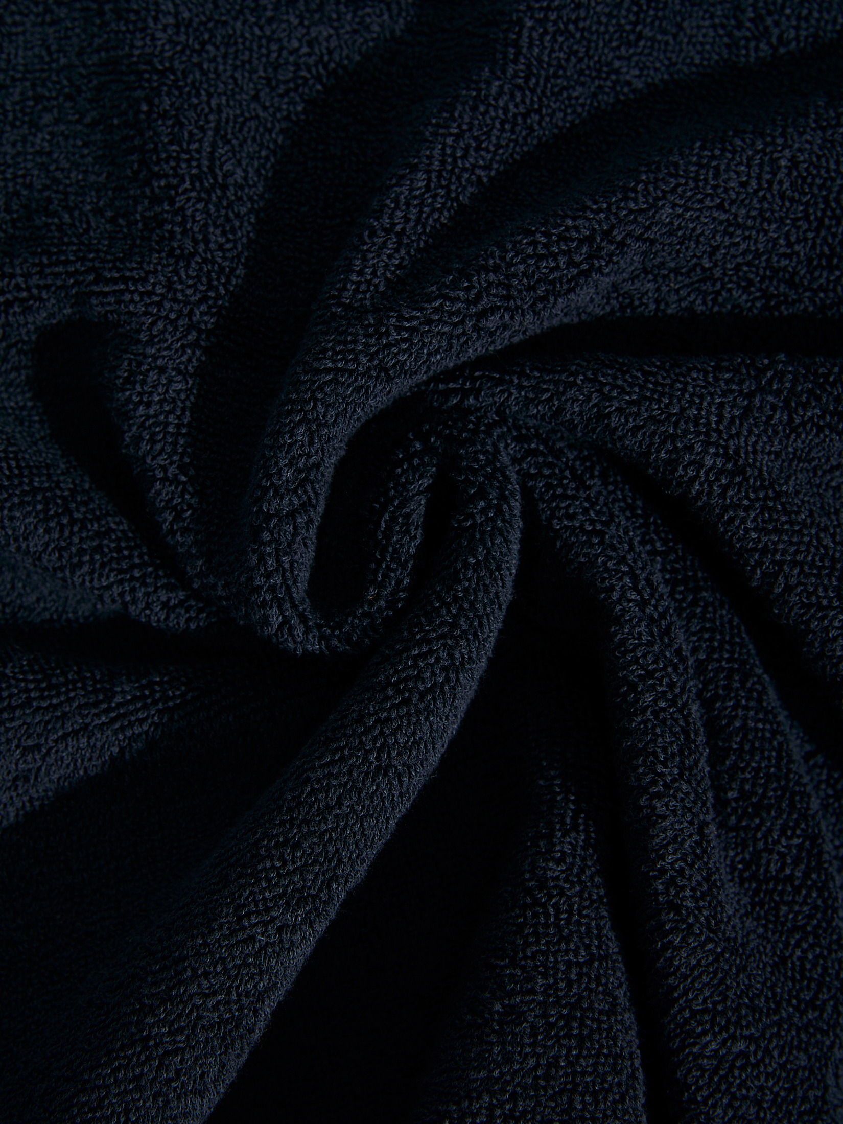 Махровое полотенце-покрывало 100x180 MAISON DAVID 4691240, черный