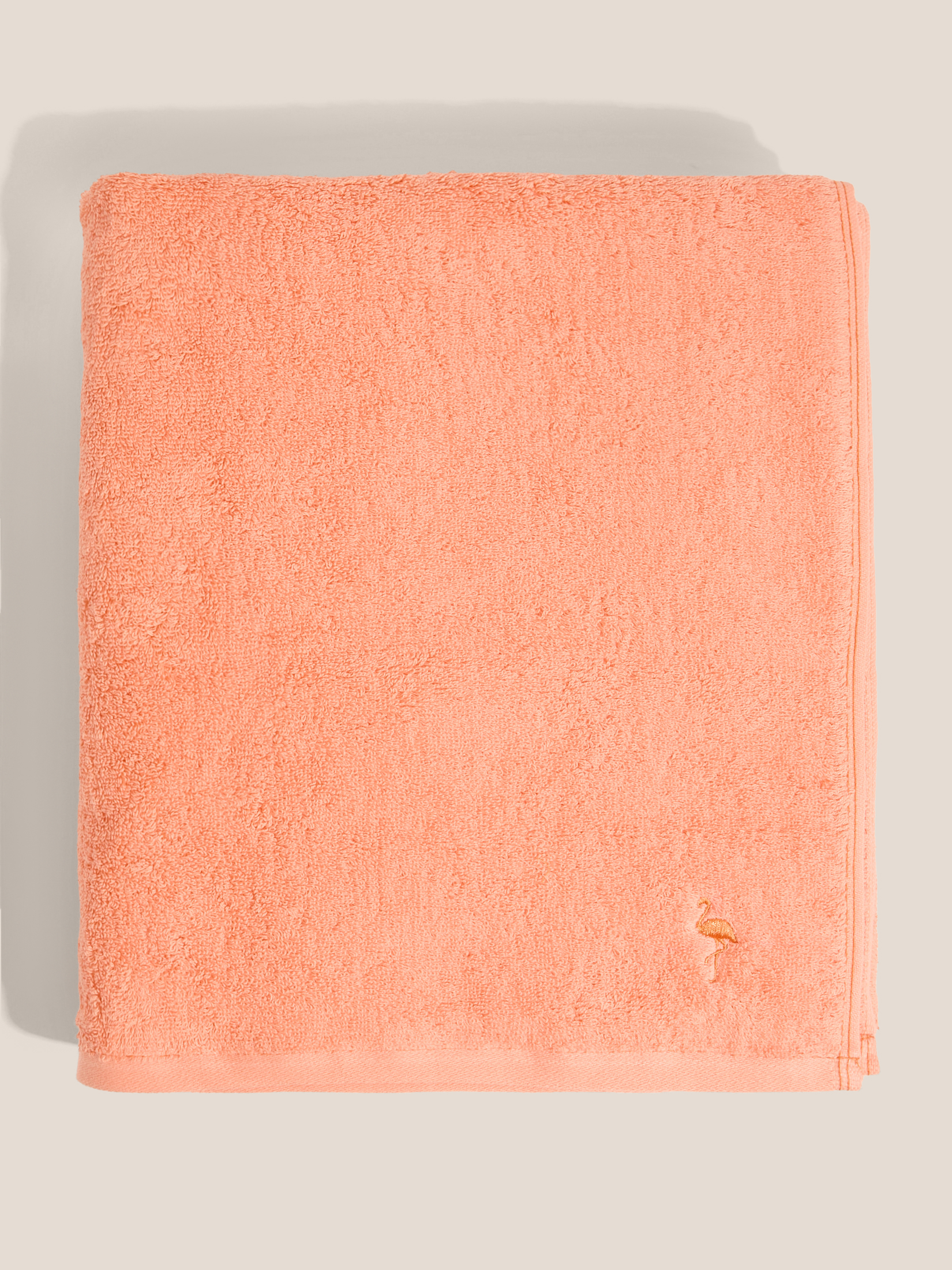 Махровое банное полотенце 100x150 MAISON DAVID 4692326, ярко-оранжевый