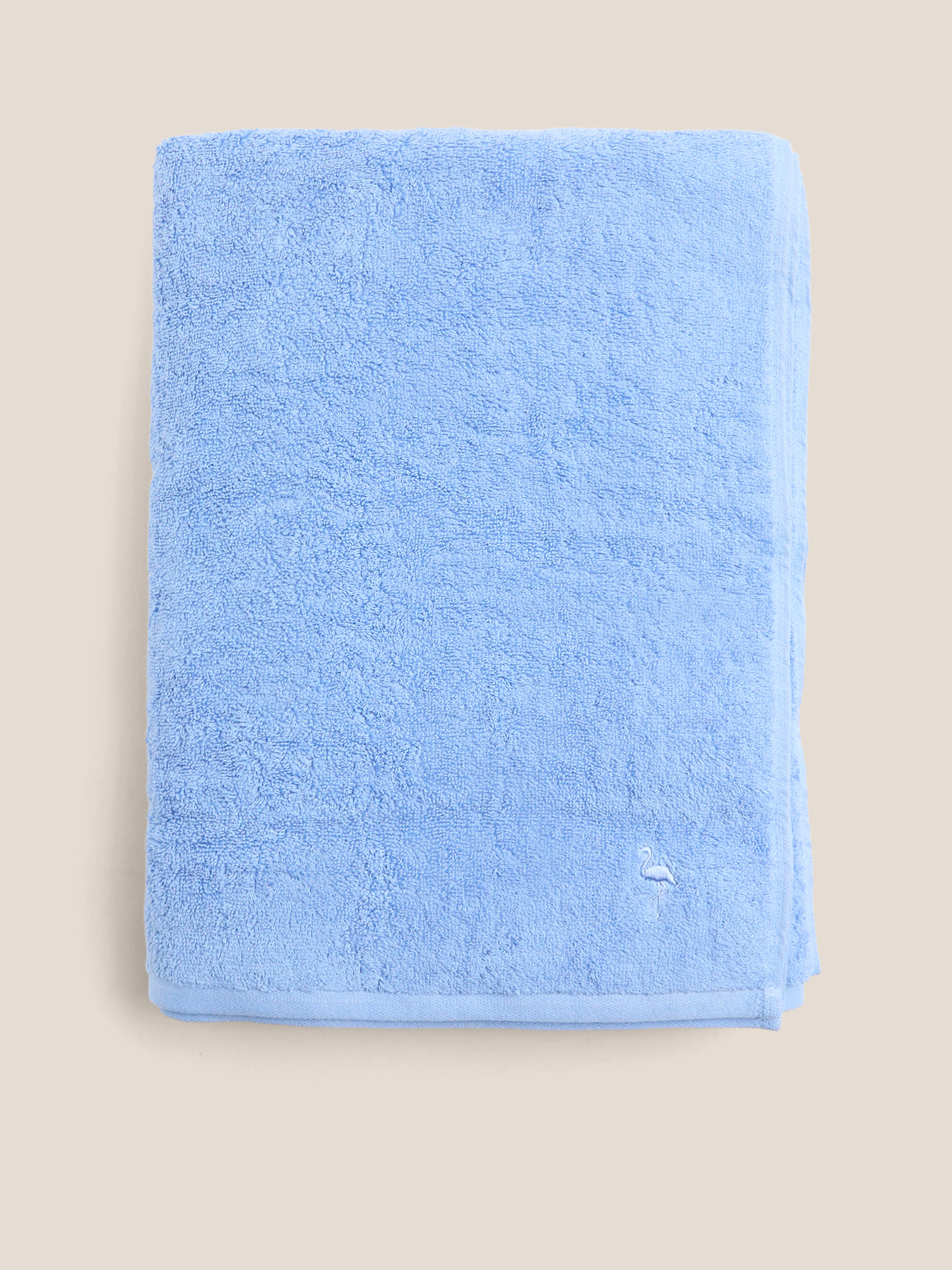 Махровое полотенце-покрывало 100x180 MAISON DAVID 4692392, голубой