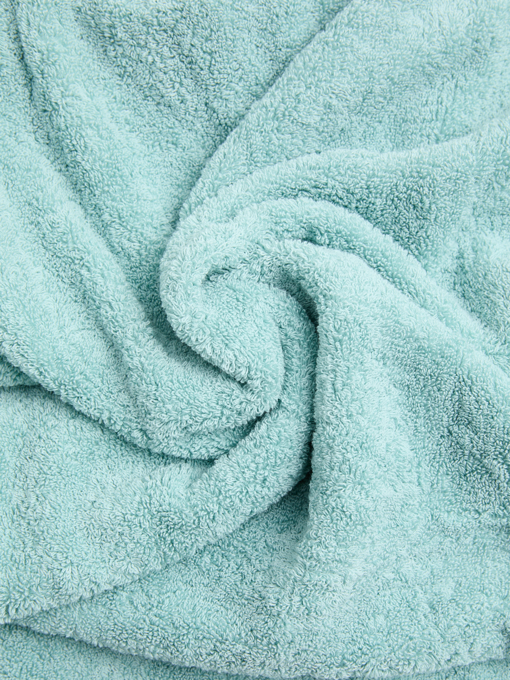 Махровое полотенце-покрывало 100x180 MAISON DAVID 4692341, мятный