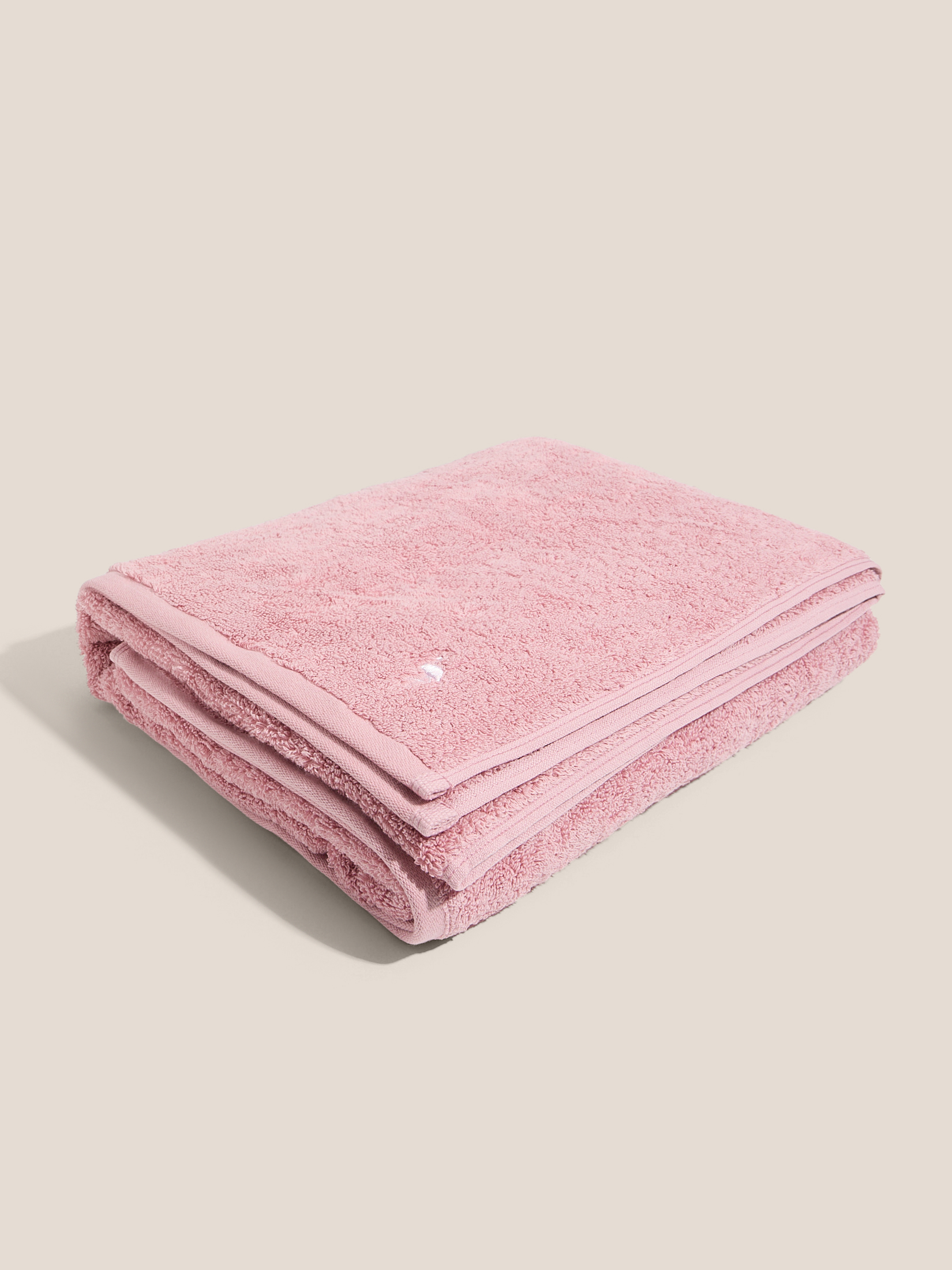 Махровое банное полотенце 100x150 MAISON DAVID 4692314, пыльно-розовый