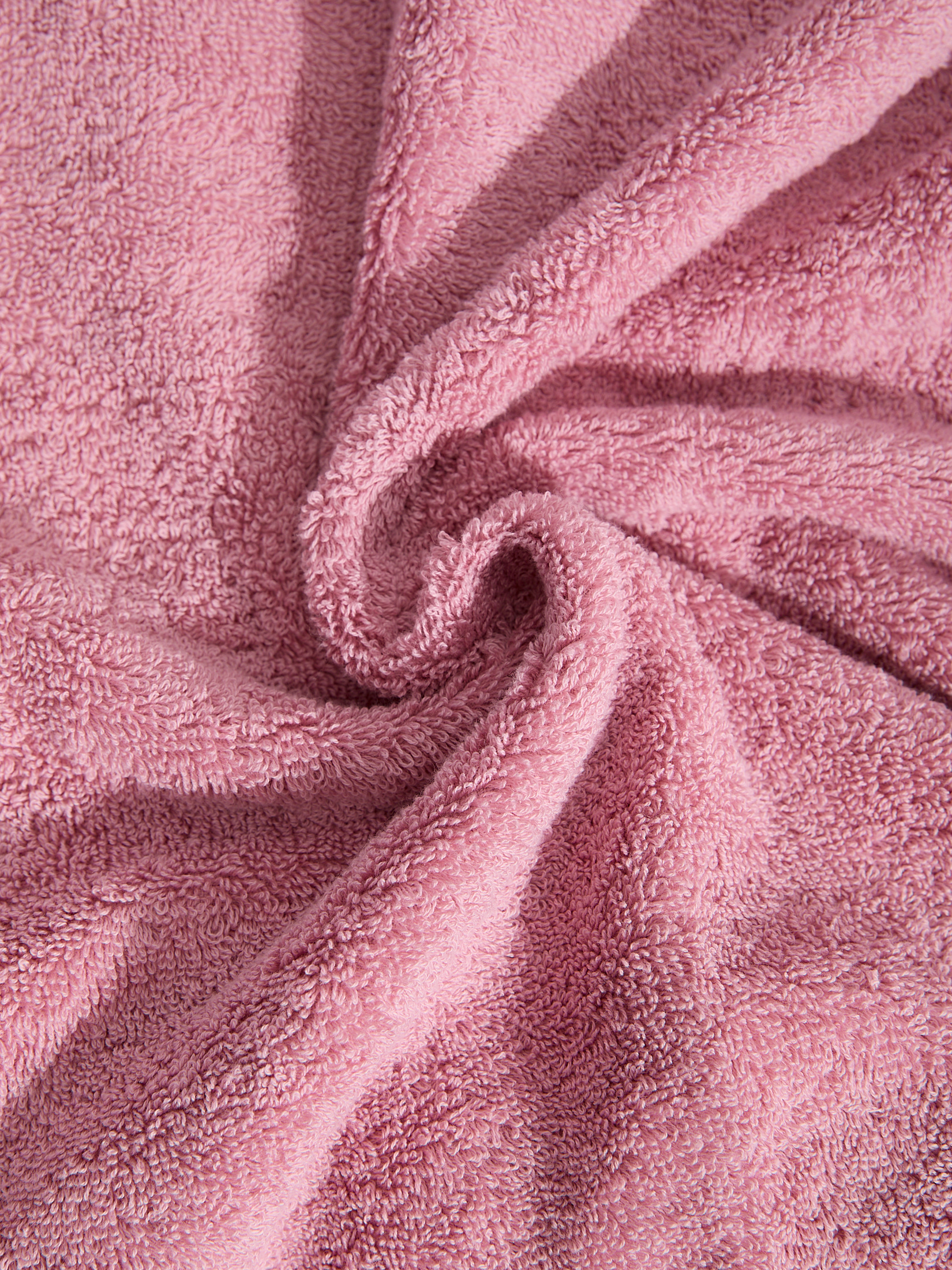 Махровое полотенце-покрывало 100x180 MAISON DAVID 4692380, пыльно-розовый