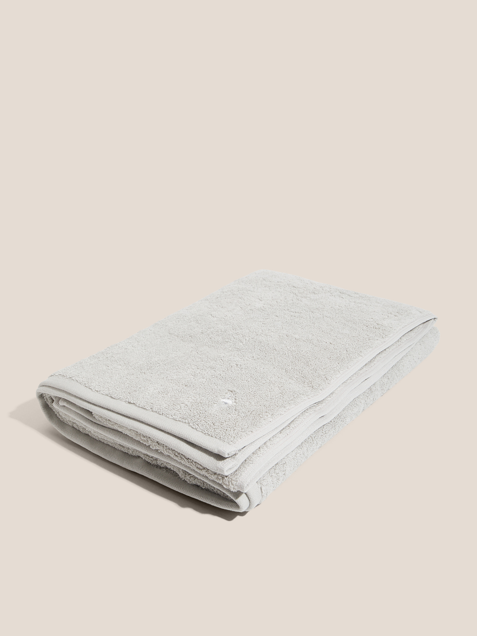 Махровое полотенце-покрывало 100x180 MAISON DAVID 4692370, зеленовато-серый