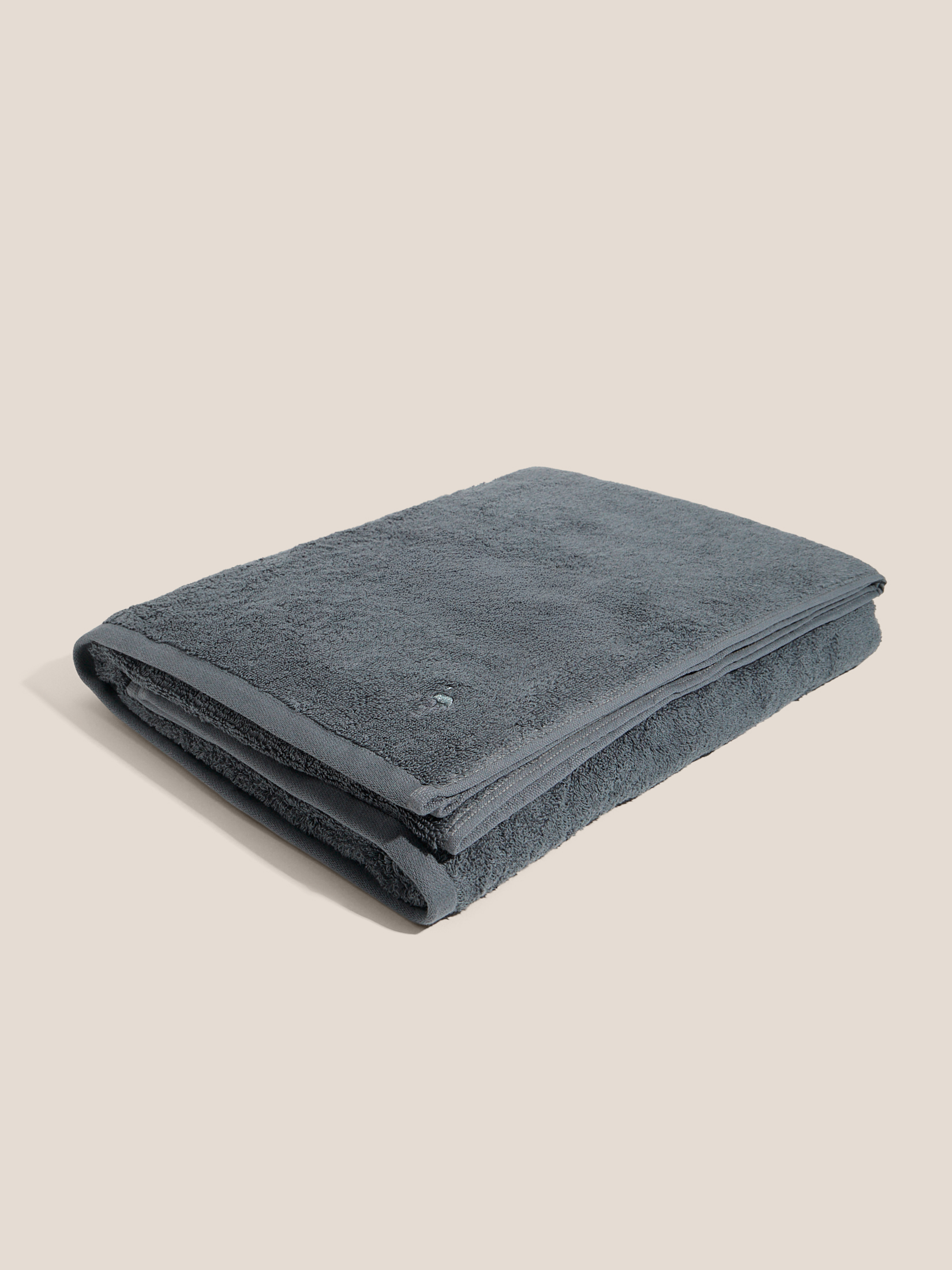 Махровое полотенце-покрывало 100x180 MAISON DAVID 4692350, графитовый