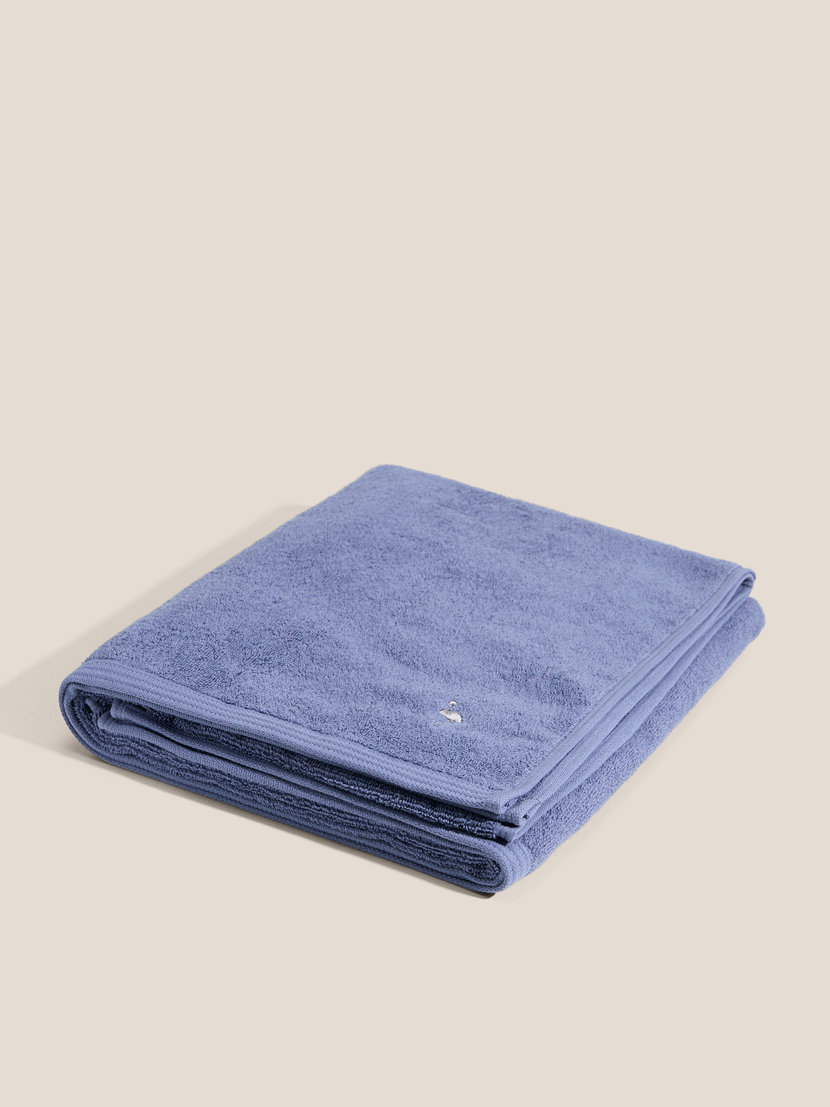 Махровое банное полотенце 100x150 MAISON DAVID 4691107, серо-синий