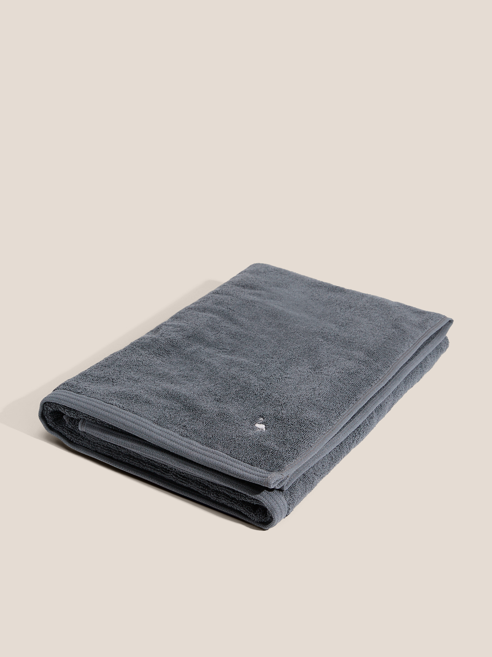 Махровое полотенце-покрывало 100x180 MAISON DAVID 4691262, графитовый