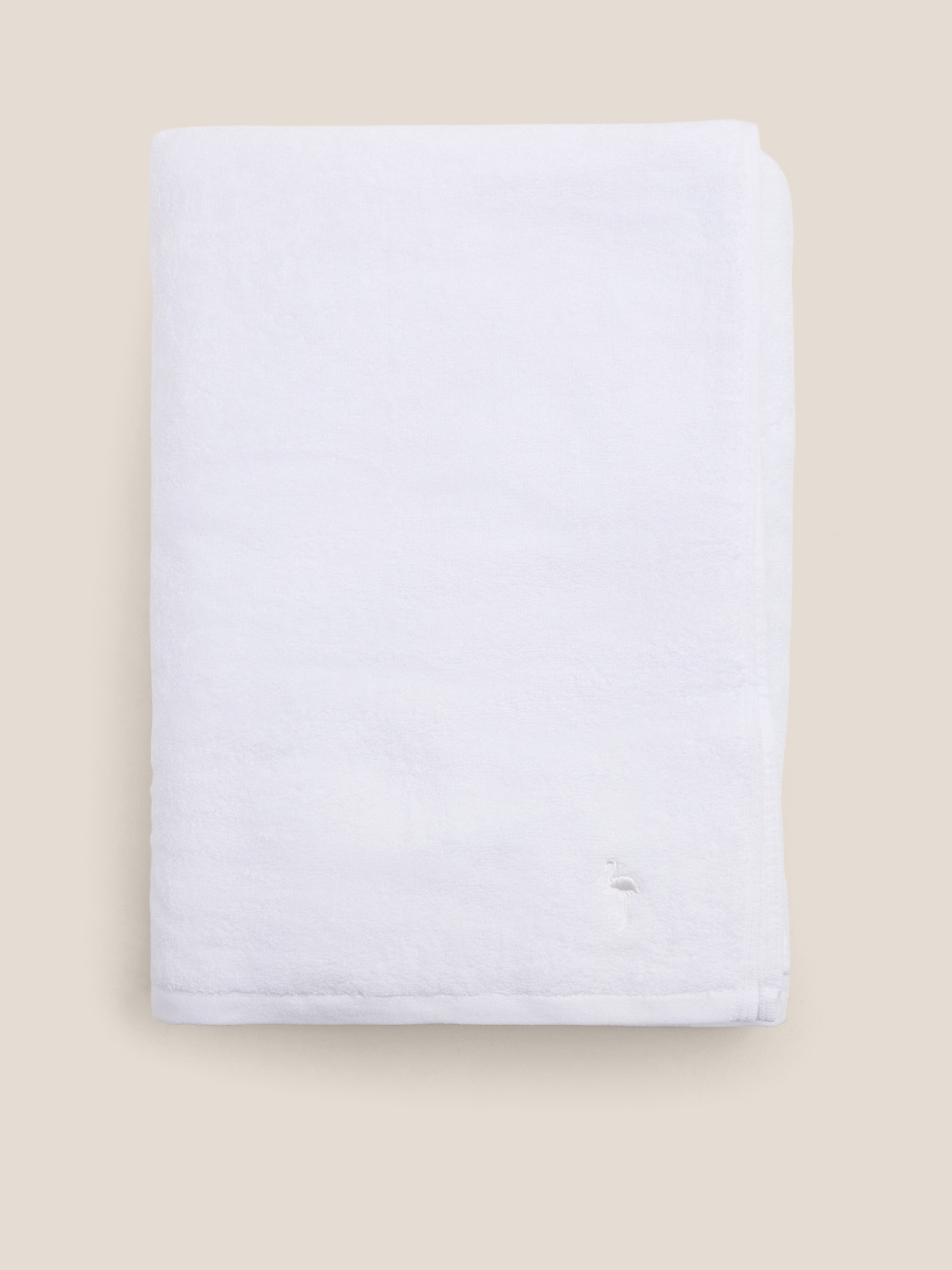 Махровое полотенце-покрывало 100x180 MAISON DAVID 4692394, белый