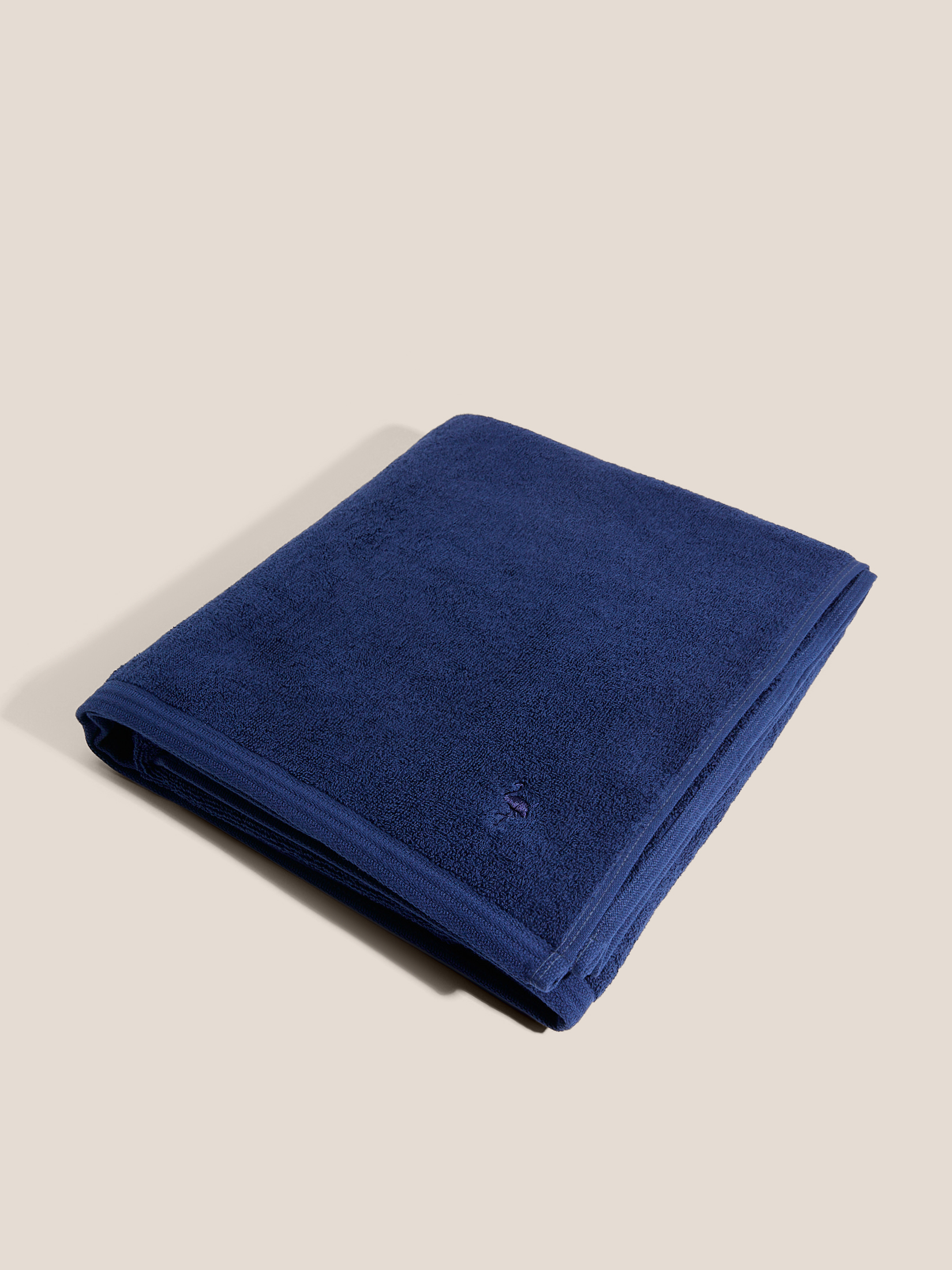 Махровое банное полотенце 100x150 MAISON DAVID 4691196, ночной синий