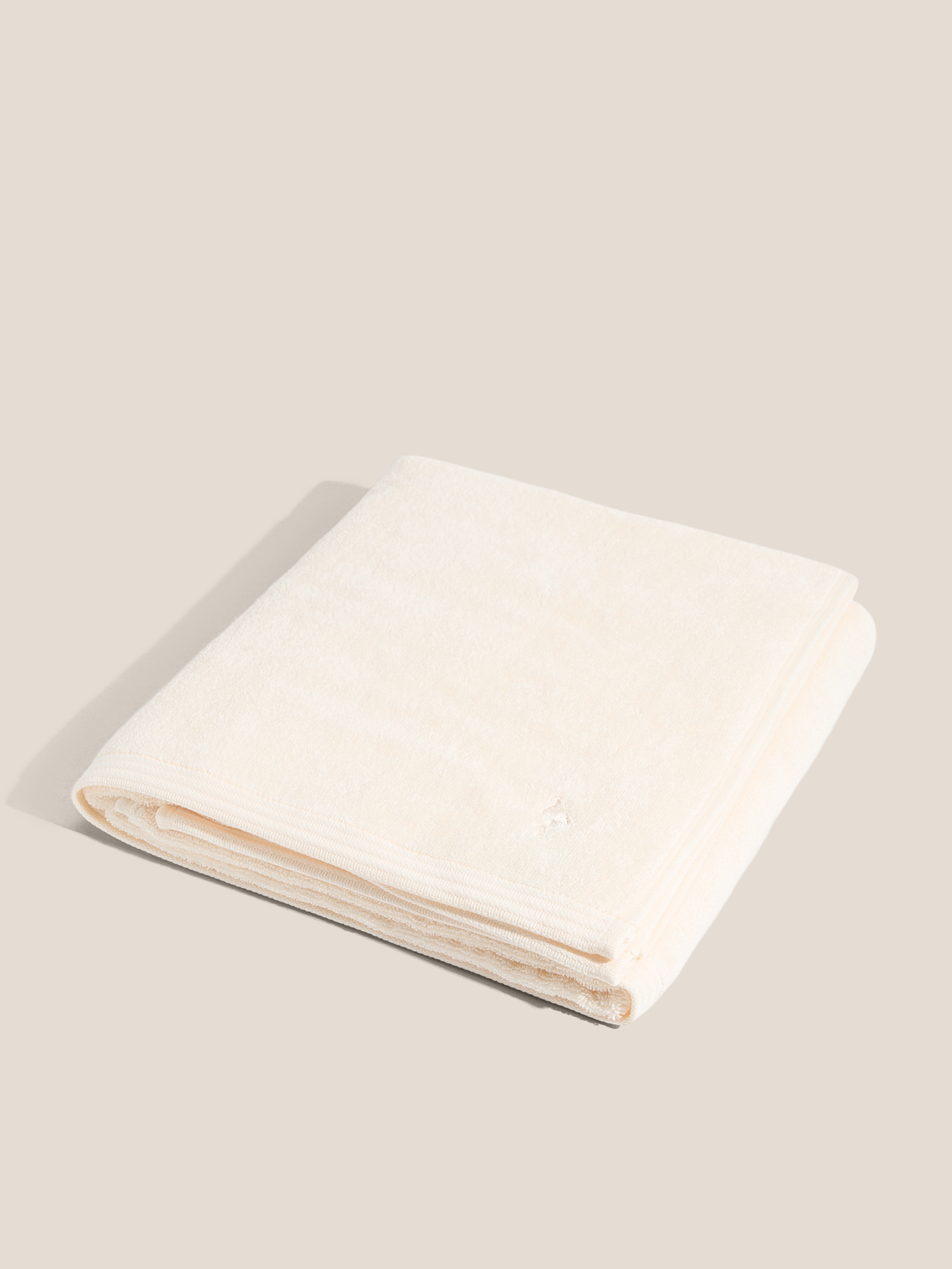 Махровое банное полотенце 100x150 MAISON DAVID 4691176, молочно-бежевый