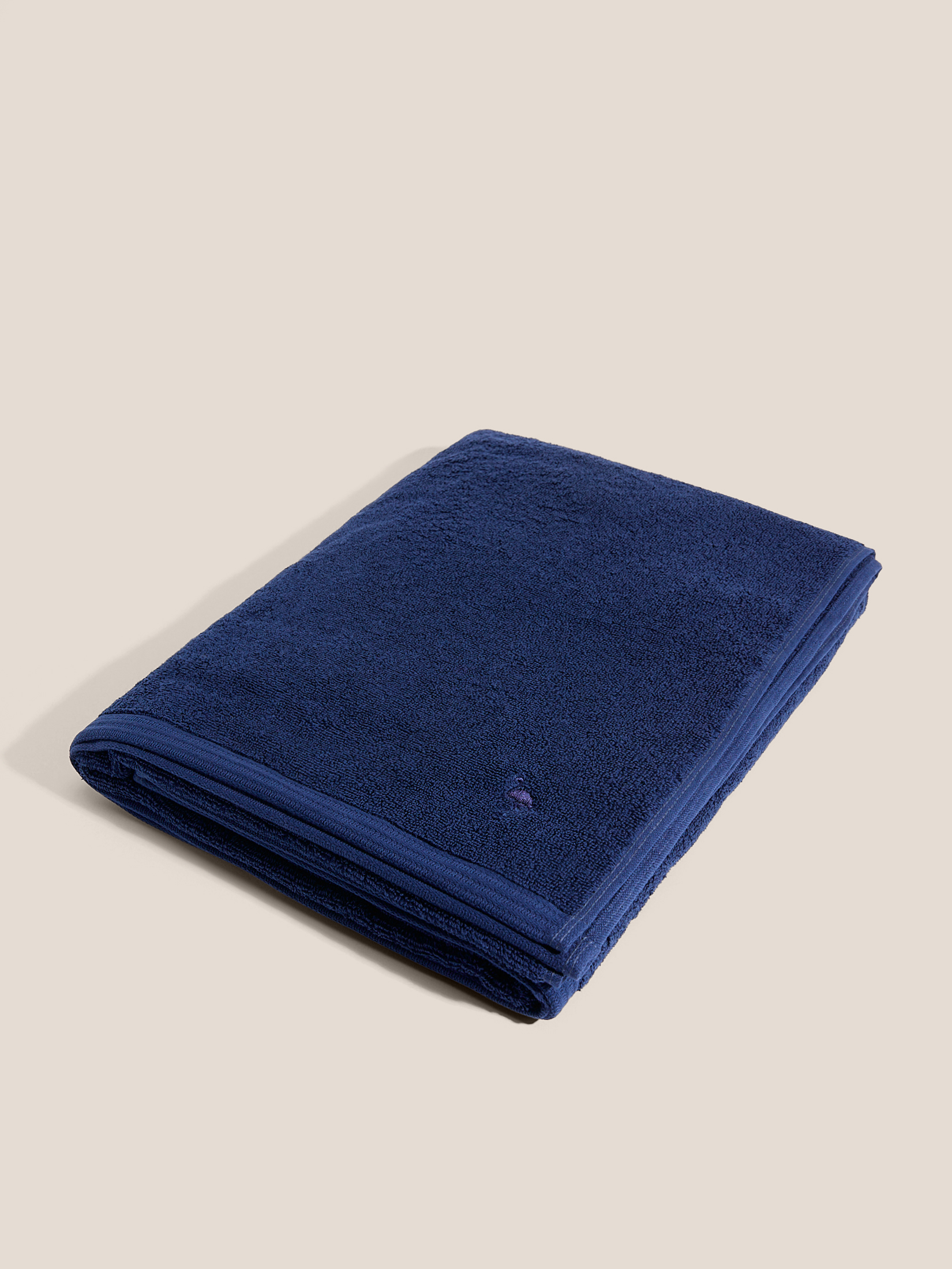 Махровое полотенце-покрывало 100x180 MAISON DAVID 4691313, ночной синий