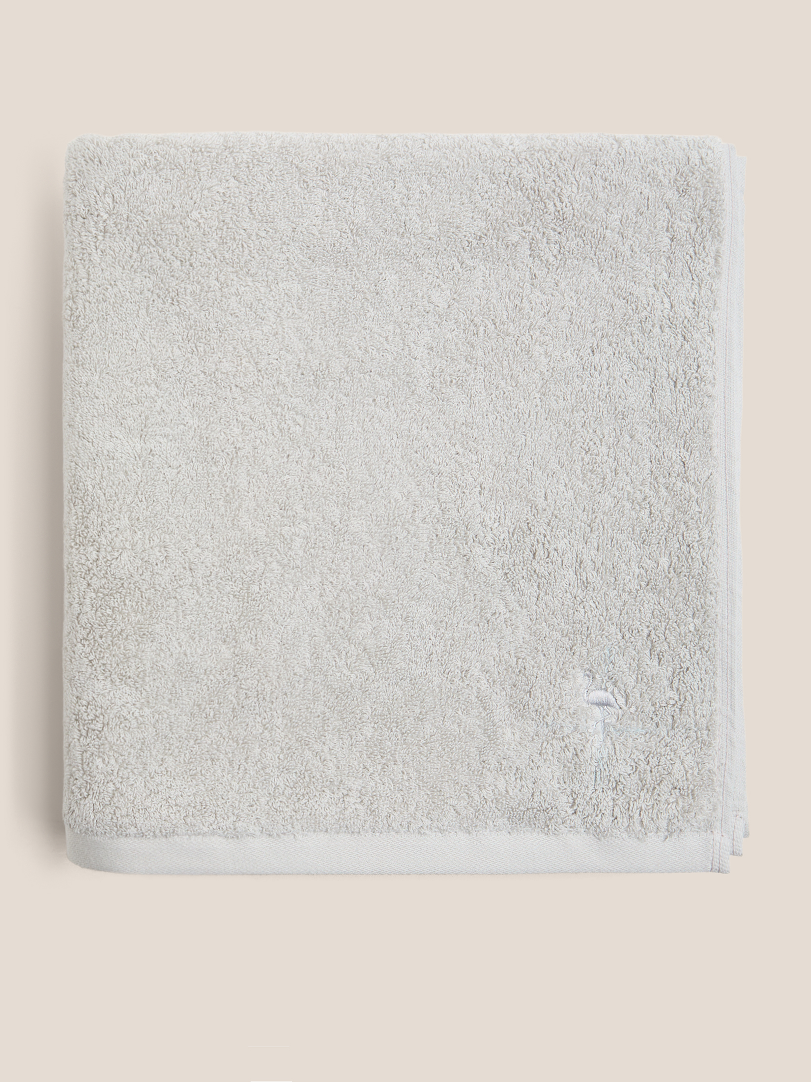 Махровое банное полотенце 70x140 MAISON DAVID 4691982, зеленовато-серый