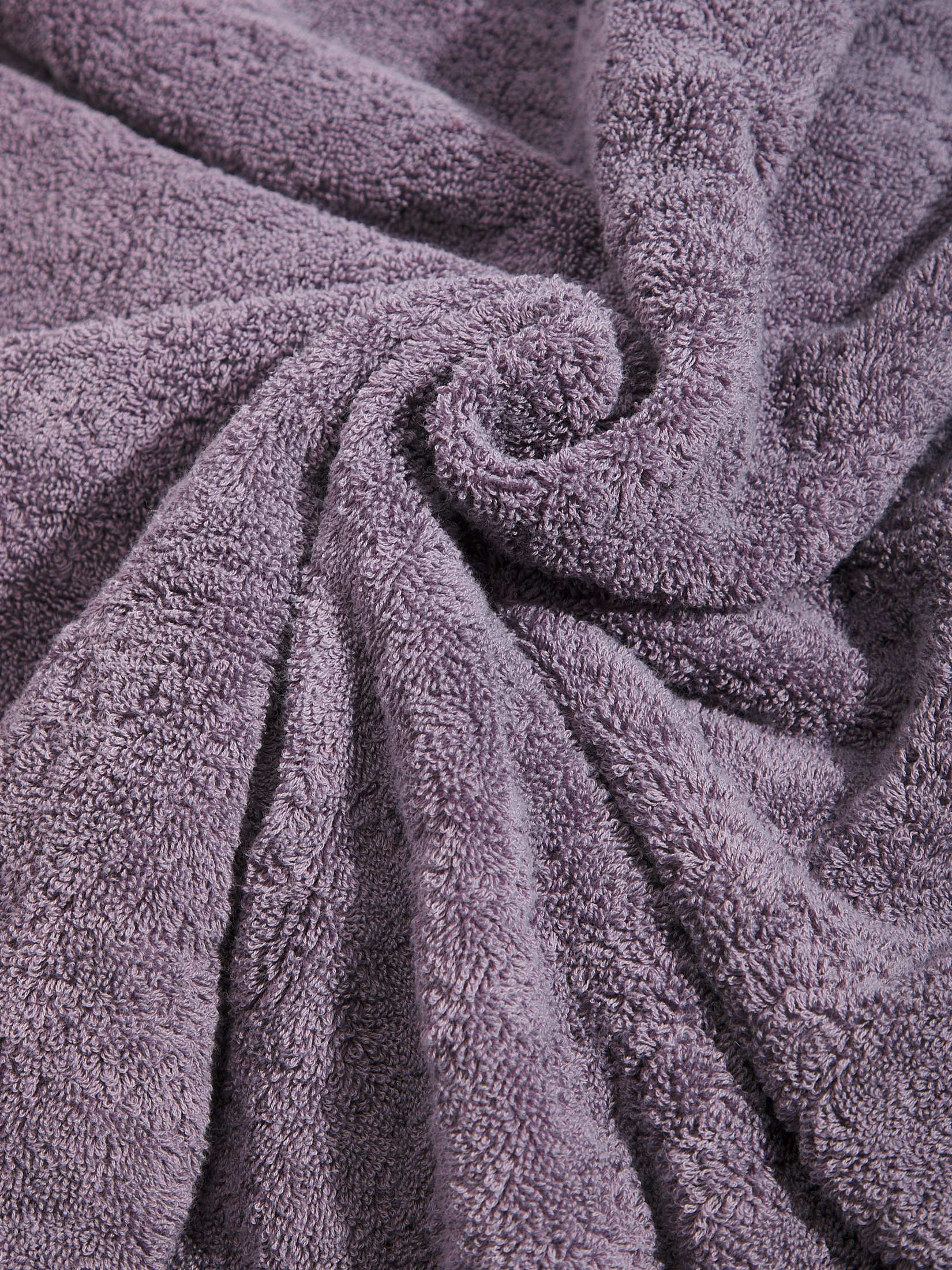 Махровое полотенце-покрывало 100x180 MAISON DAVID 4692374, серо-фиолетовый