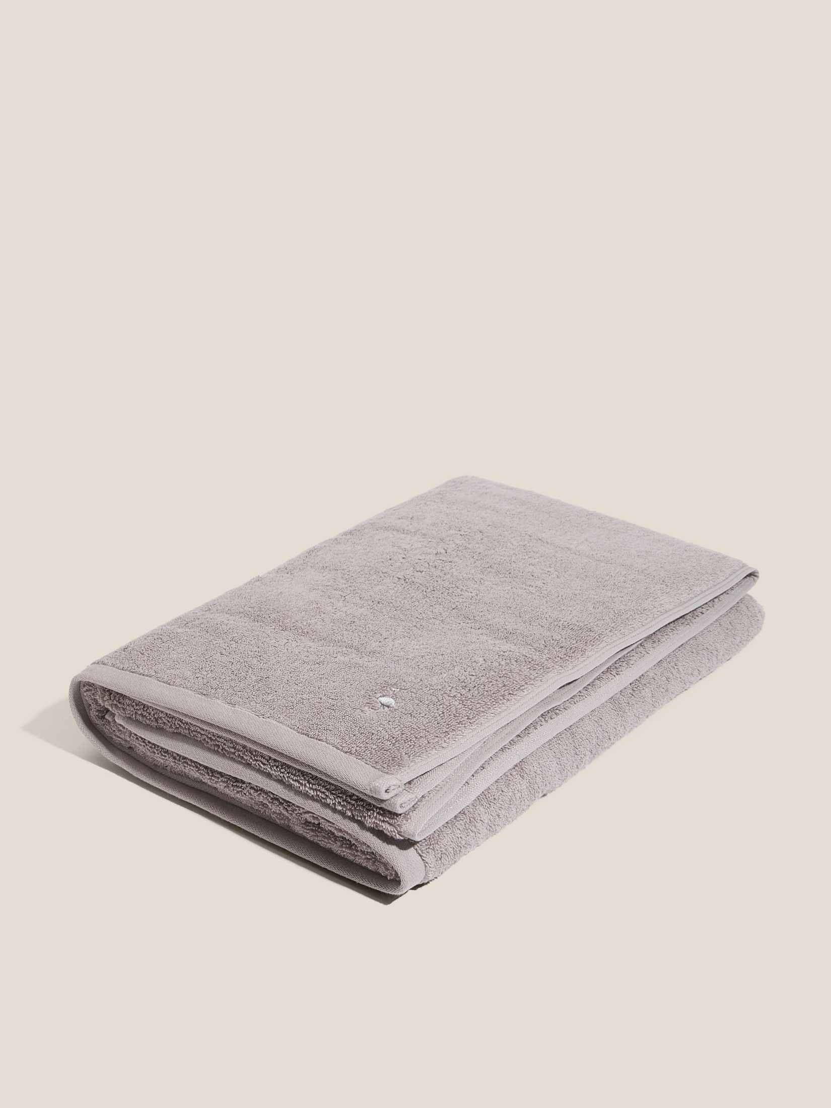 Махровое полотенце-покрывало 100x180 MAISON DAVID 4692355, коричнево-серый