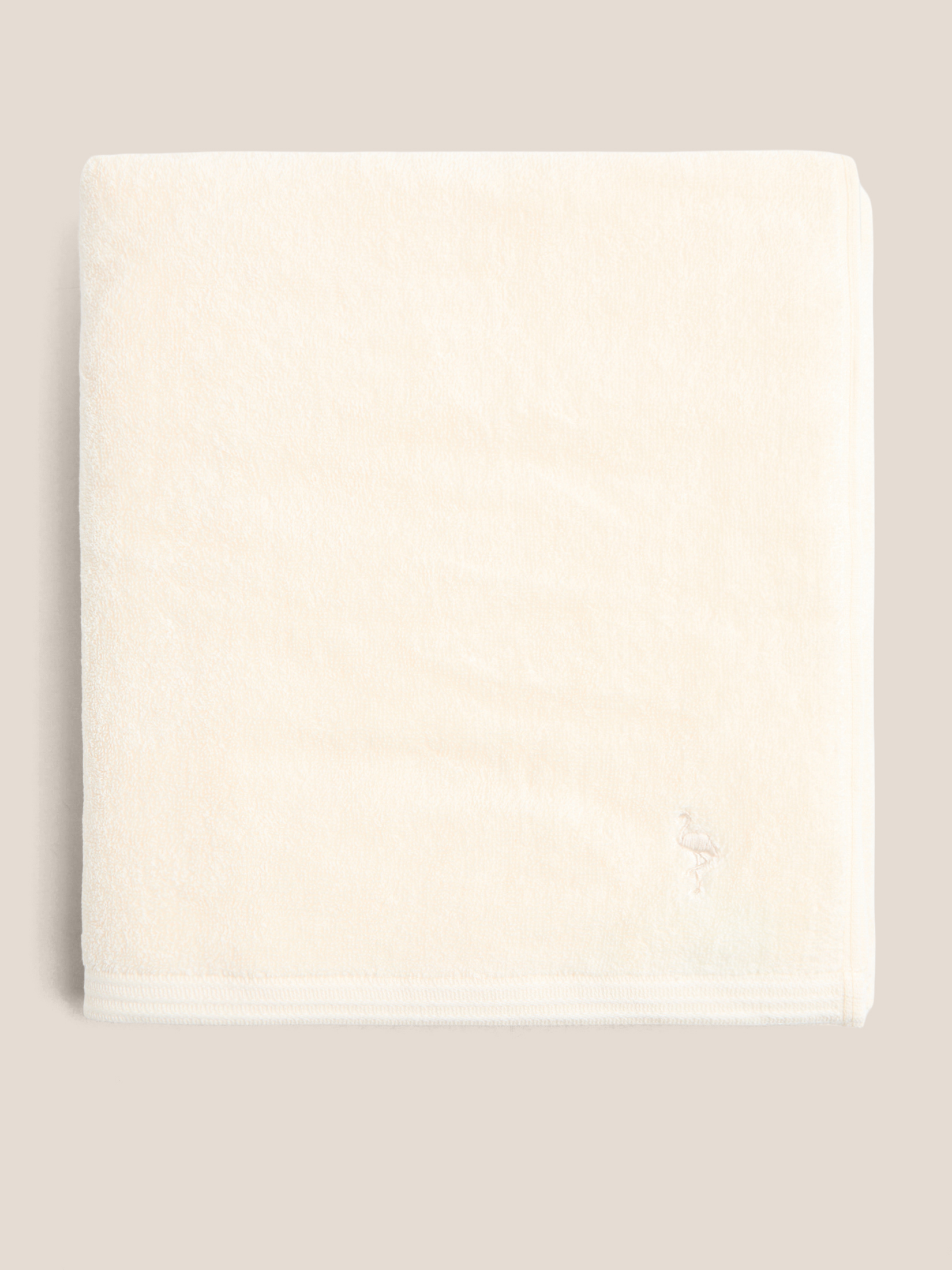 Махровое банное полотенце 100x150 MAISON DAVID 4691176, молочно-бежевый