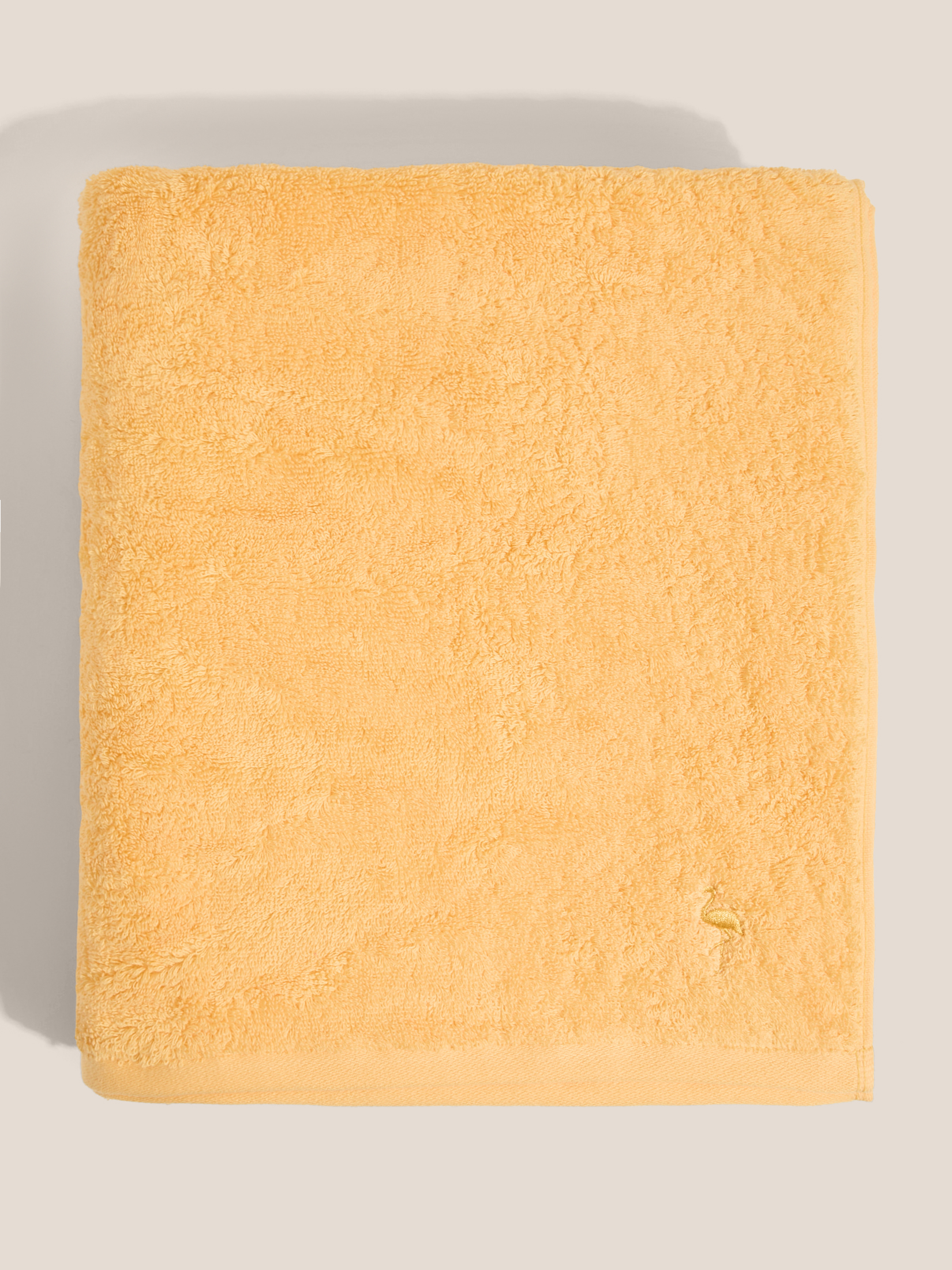 Махровое банное полотенце 100x150 MAISON DAVID 4692297, лимонный