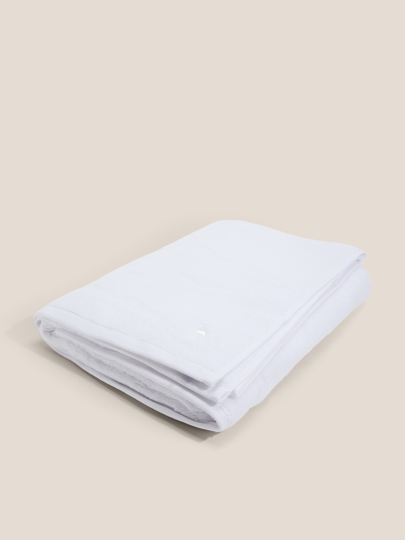 Махровое полотенце-покрывало 100x180 MAISON DAVID 4692394, белый