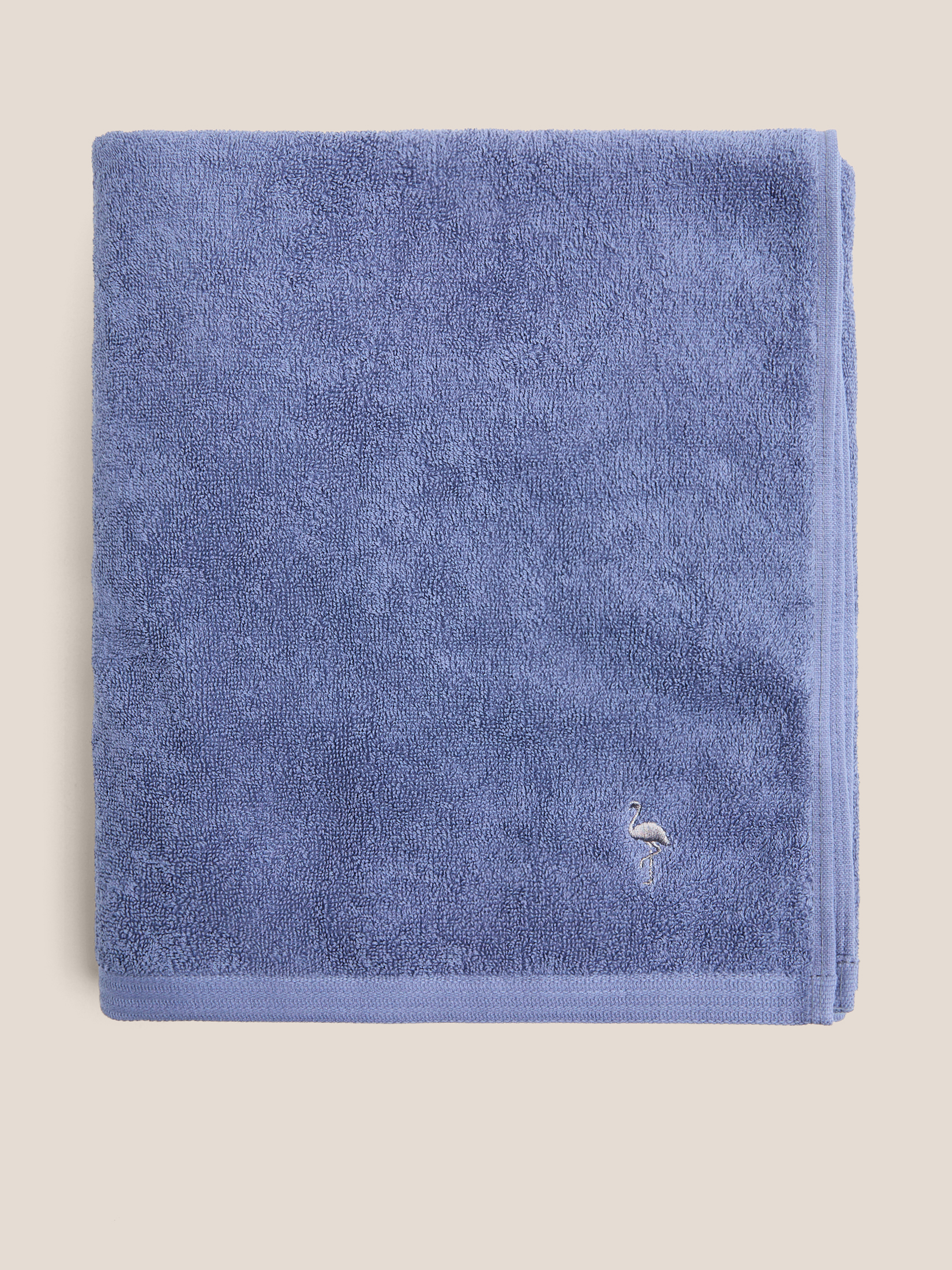 Махровое банное полотенце 100x150 MAISON DAVID 4691107, серо-синий