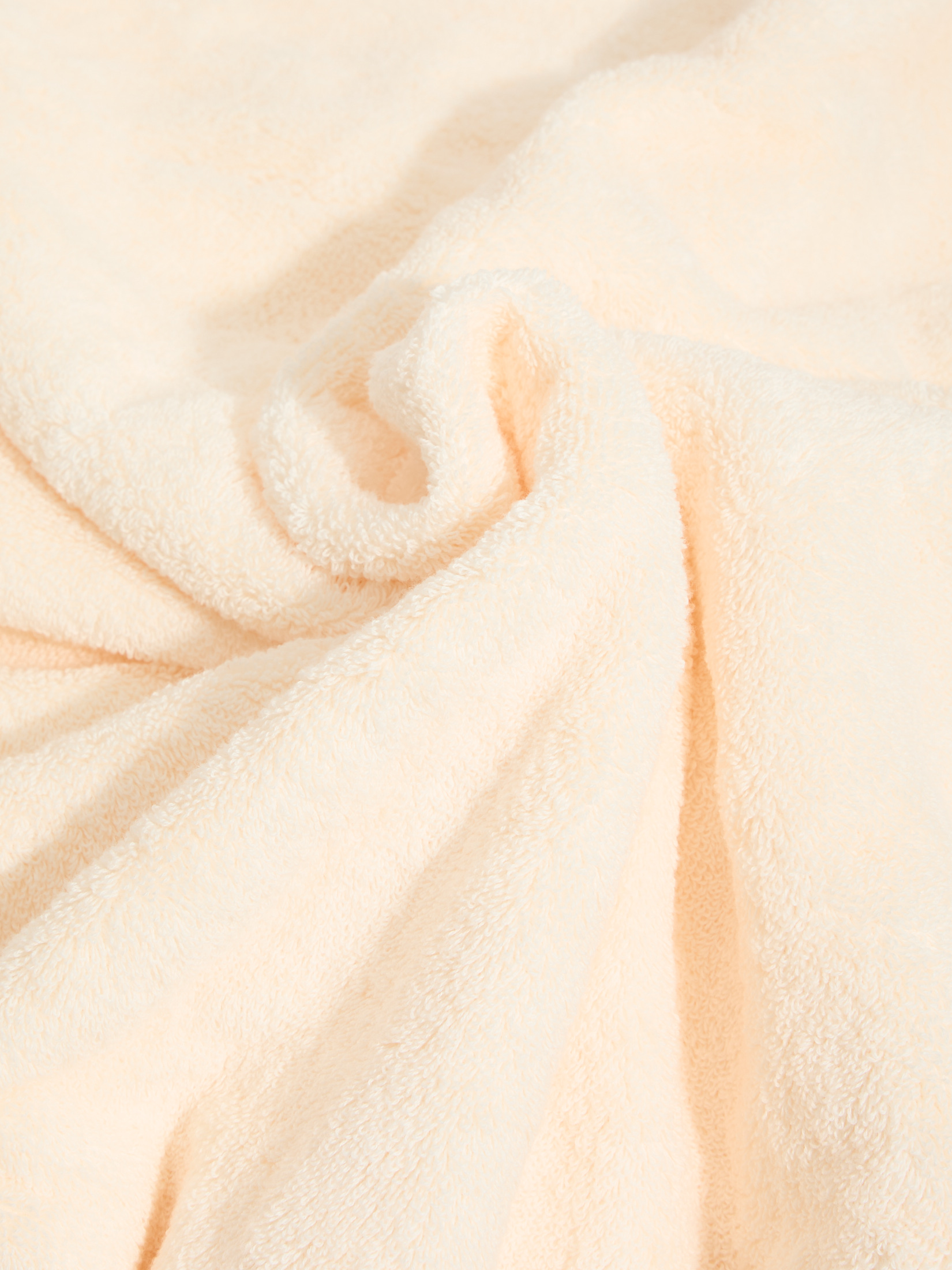 Махровое полотенце-покрывало 100x180 MAISON DAVID 4692359, молочно-бежевый