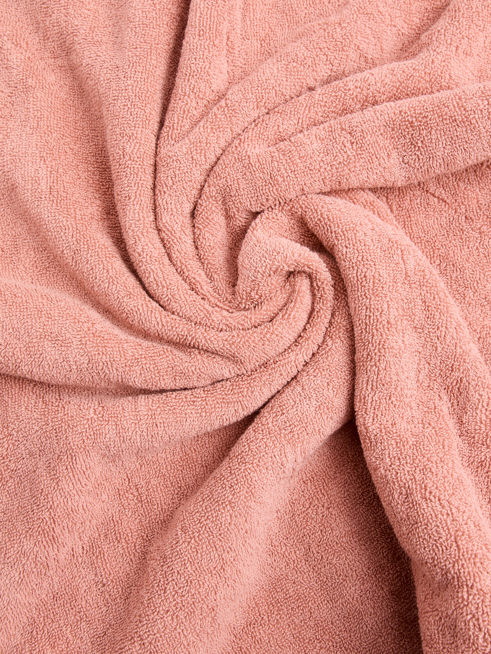 Махровое банное полотенце 70x140 MAISON DAVID 4690873, бежево-розовый