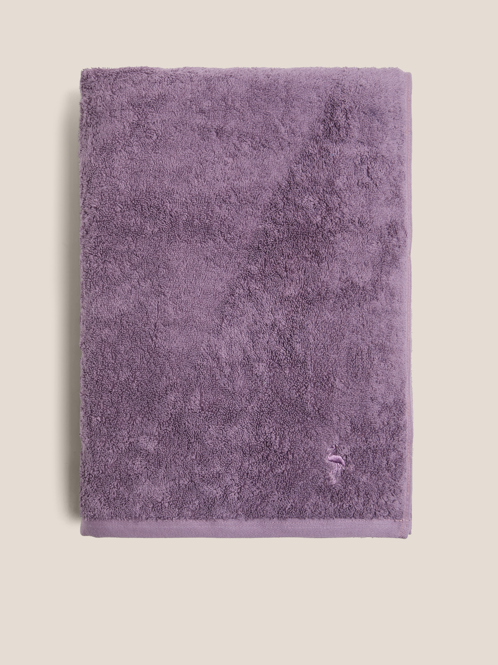 Махровое полотенце-покрывало 100x180 MAISON DAVID 4692374, серо-фиолетовый