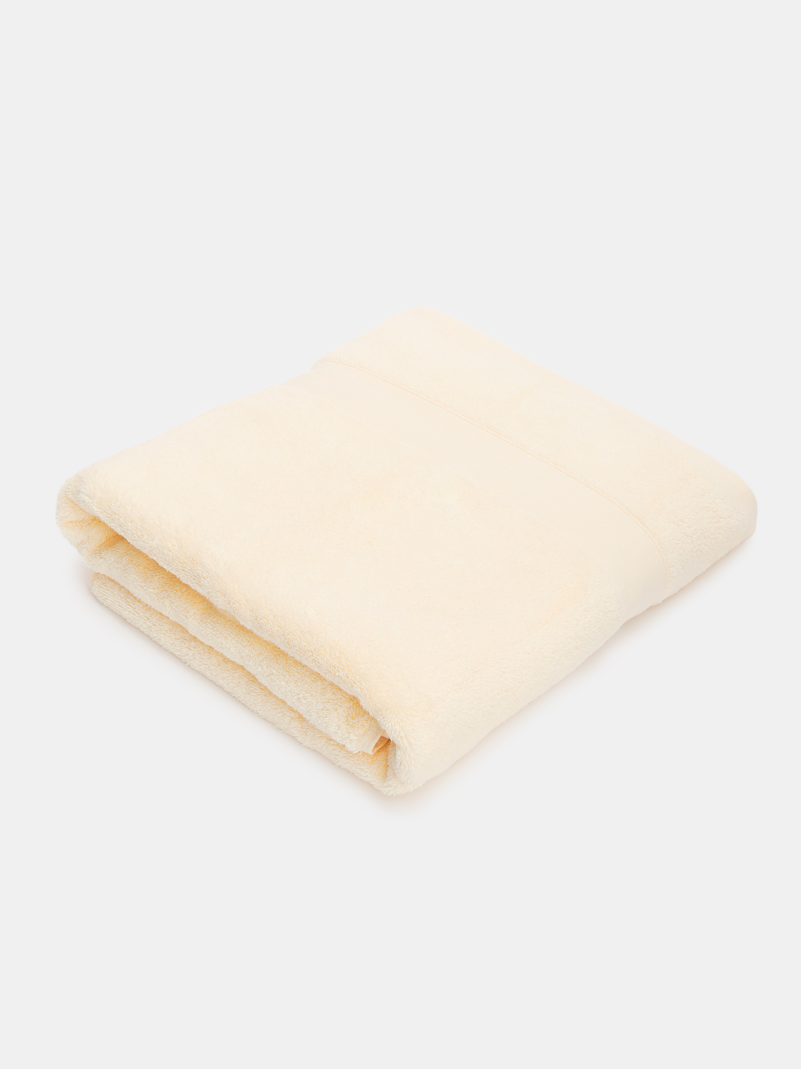 Махровое банное полотенце 100x150 MAISON DAVID 4283032, молочно-бежевый