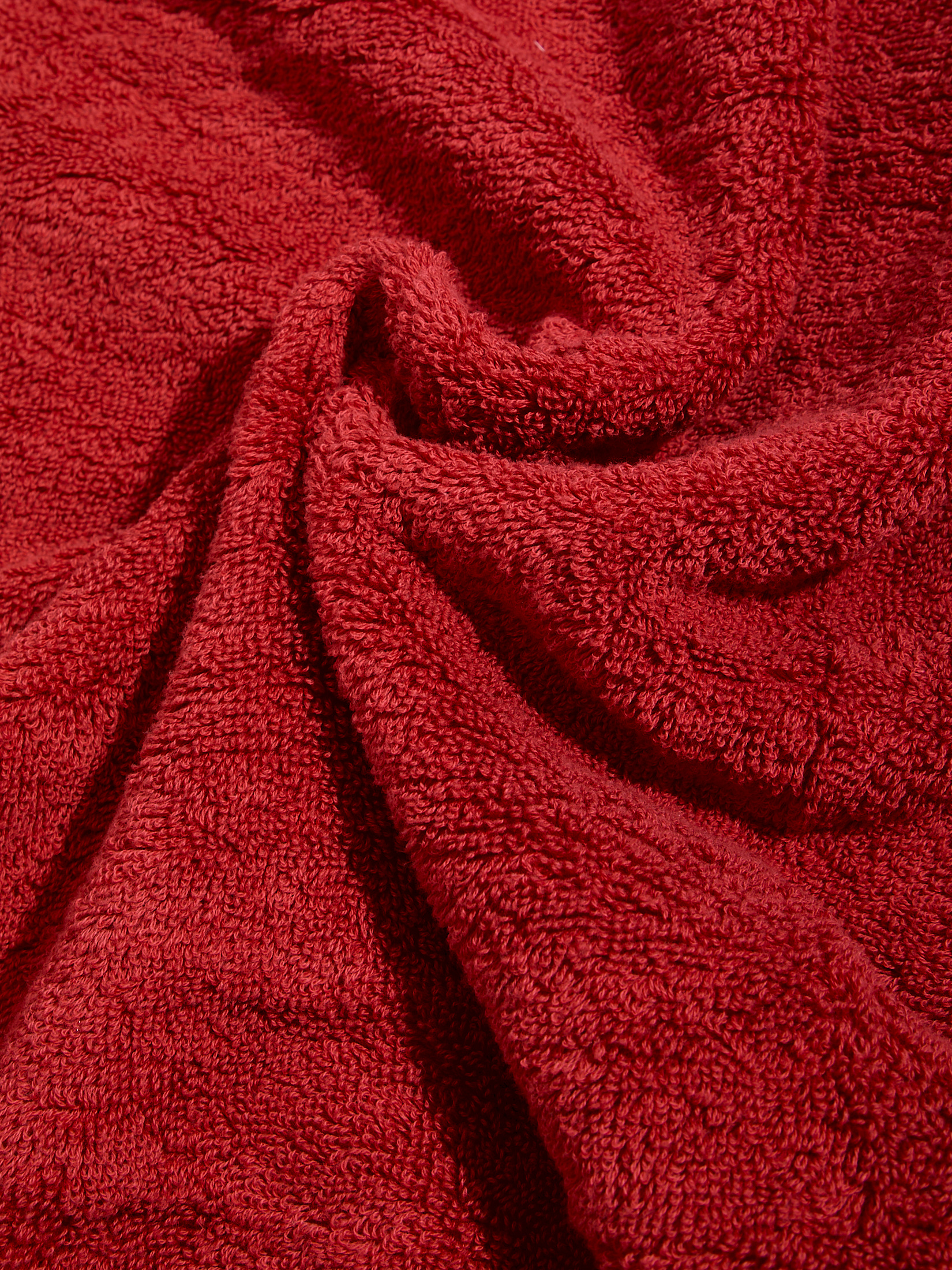 Махровое банное полотенце 100x150 MAISON DAVID 4692316, красный