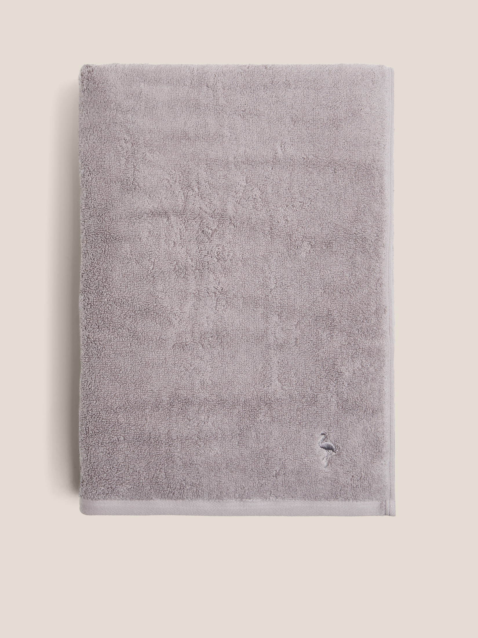 Махровое полотенце-покрывало 100x180 MAISON DAVID 4692355, коричнево-серый