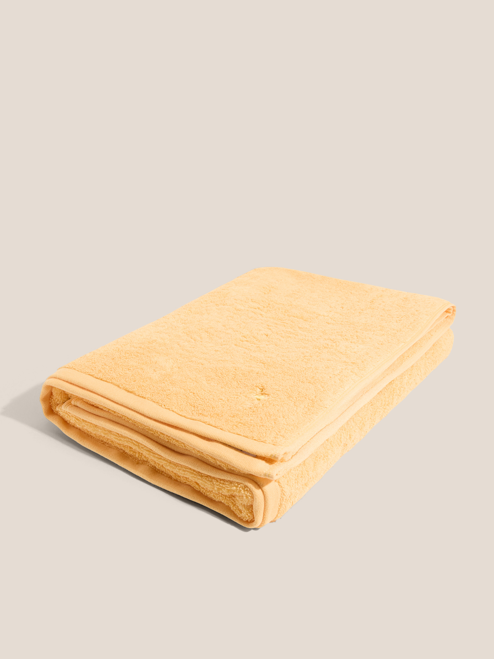 Махровое полотенце-покрывало 100x180 MAISON DAVID 4692368, лимонный