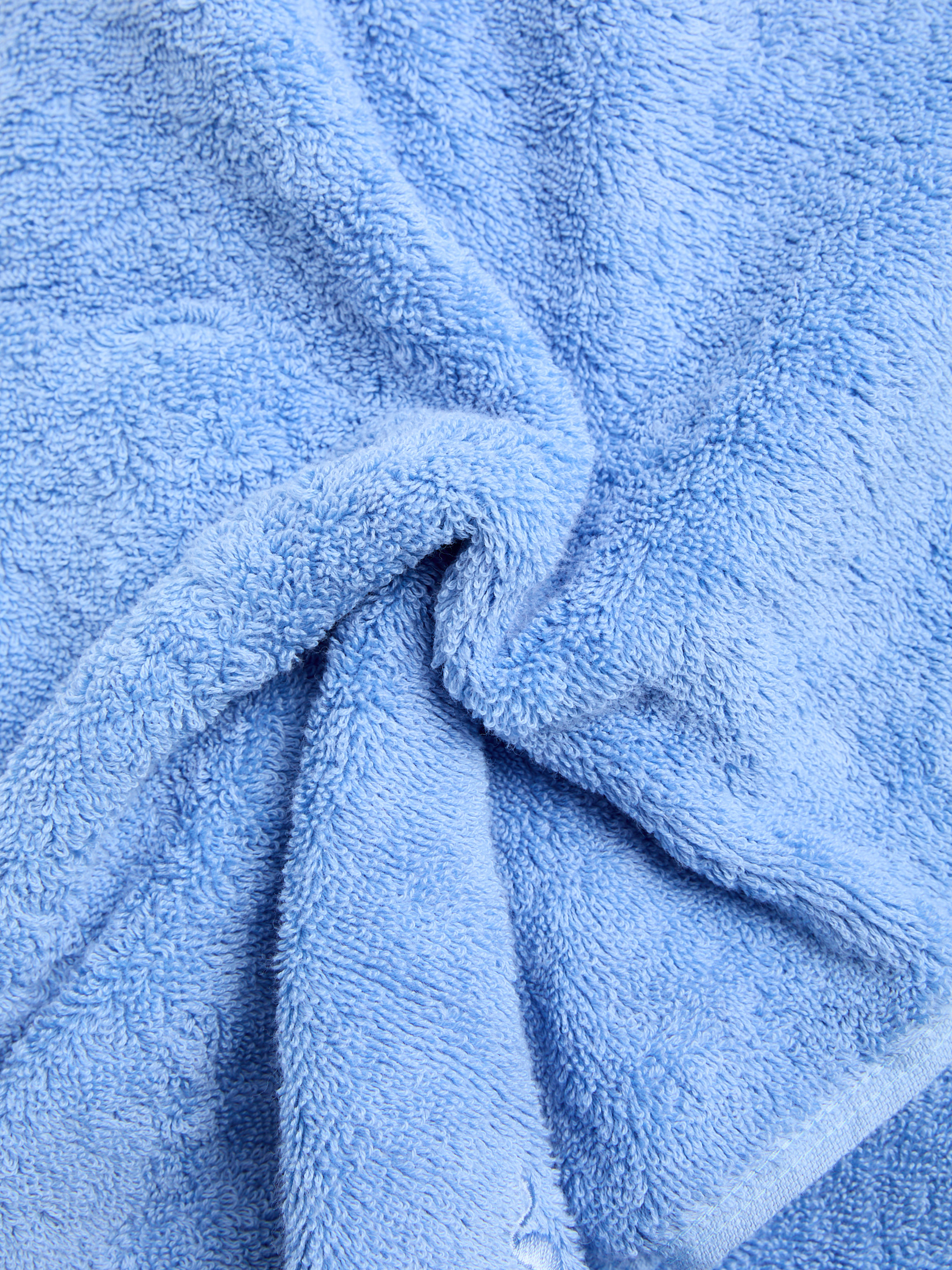 Махровое полотенце-покрывало 100x180 MAISON DAVID 4692392, голубой