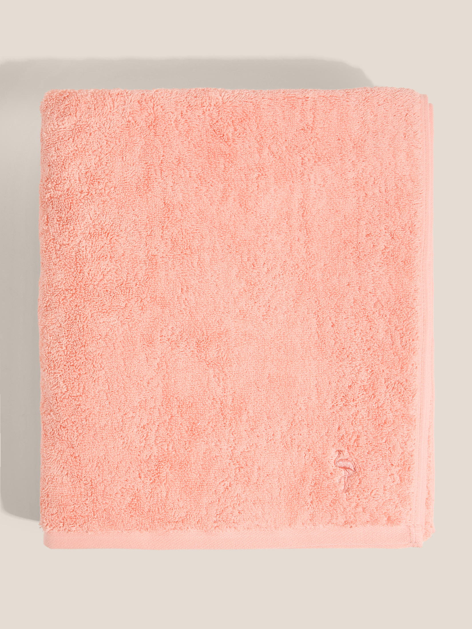 Махровое банное полотенце 100x150 MAISON DAVID 4692307, персиковый