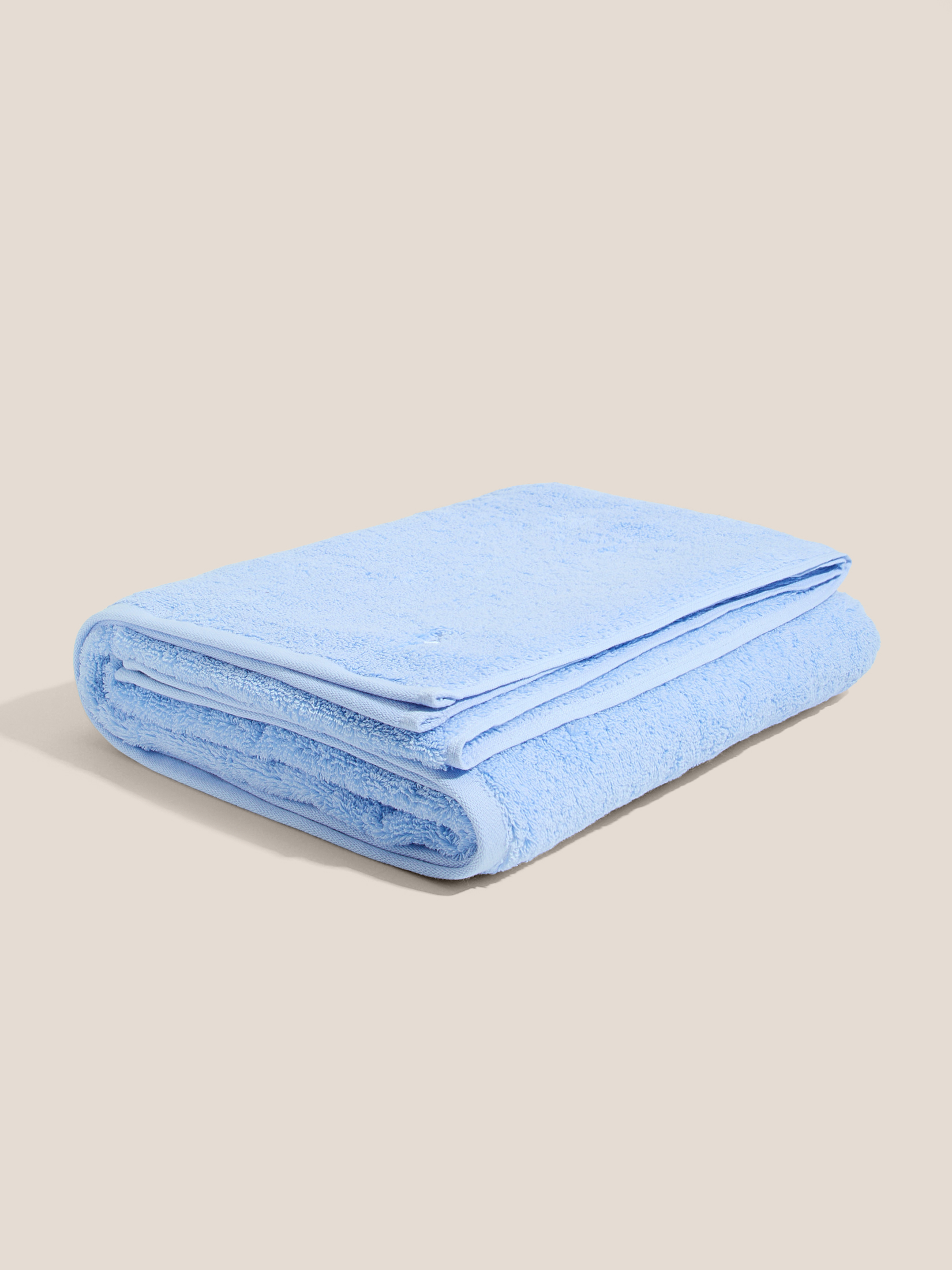 Махровое банное полотенце 100x150 MAISON DAVID 4692139, небесно-голубой