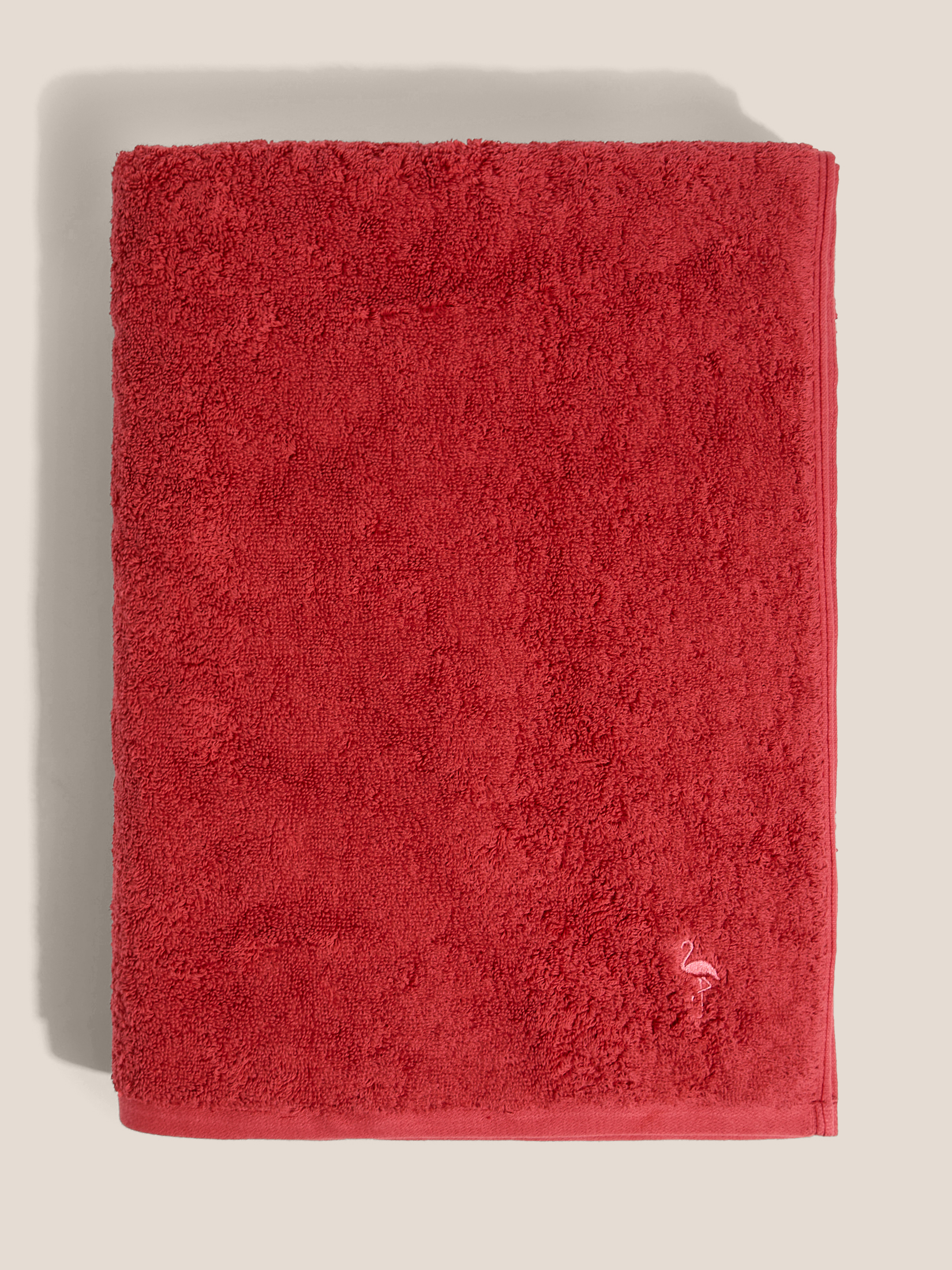 Махровое полотенце-покрывало 100x180 MAISON DAVID 4692382, красный