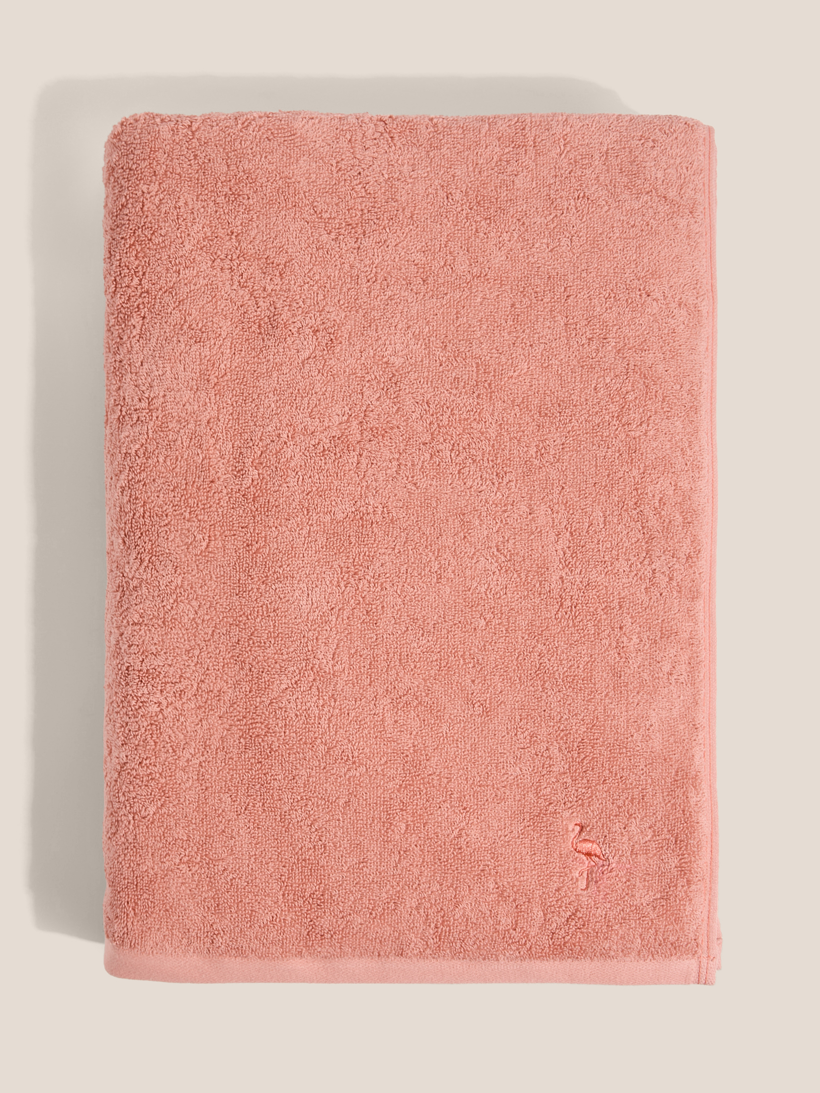 Махровое полотенце-покрывало 100x180 MAISON DAVID 4692348, коралловый
