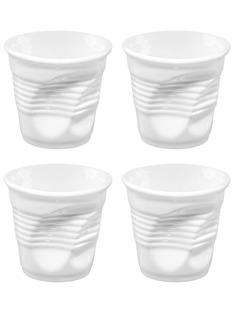 Набор стаканов 4 пр 80 мл 6,5*6,5*6 см