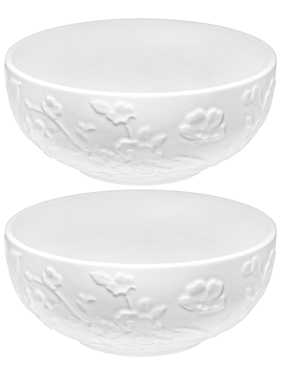 Набор 2 салатников 600 мл 15*15*6,5 см