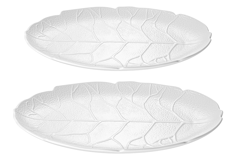 Набор из 2 блюд - Блюдо 31,5*21*2,5 см + Блюдо 36,5*25*3 см